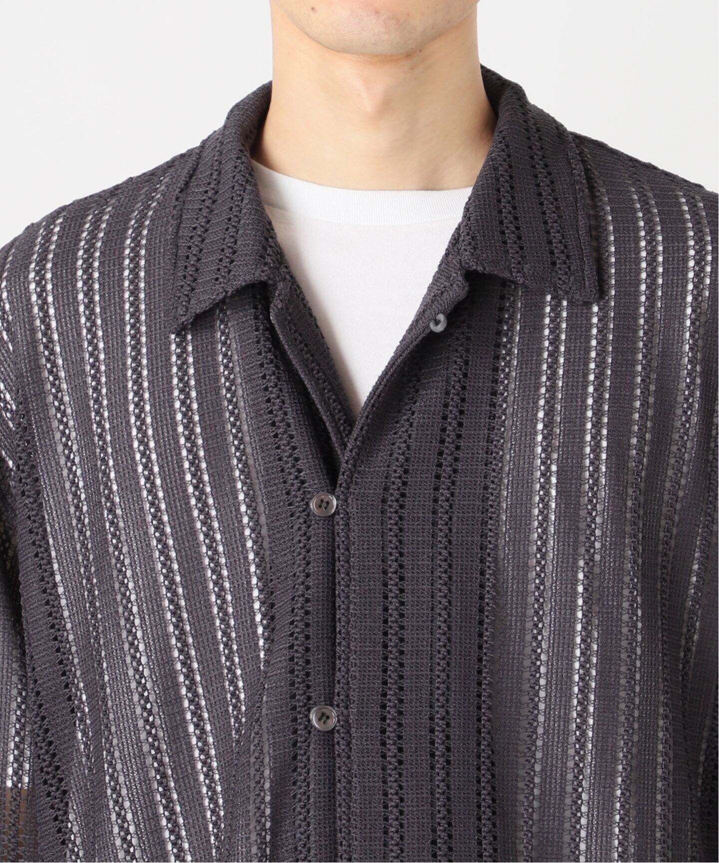 100% ファッション ISSEY MIYAKE DESIGN STUDIO ストライプ