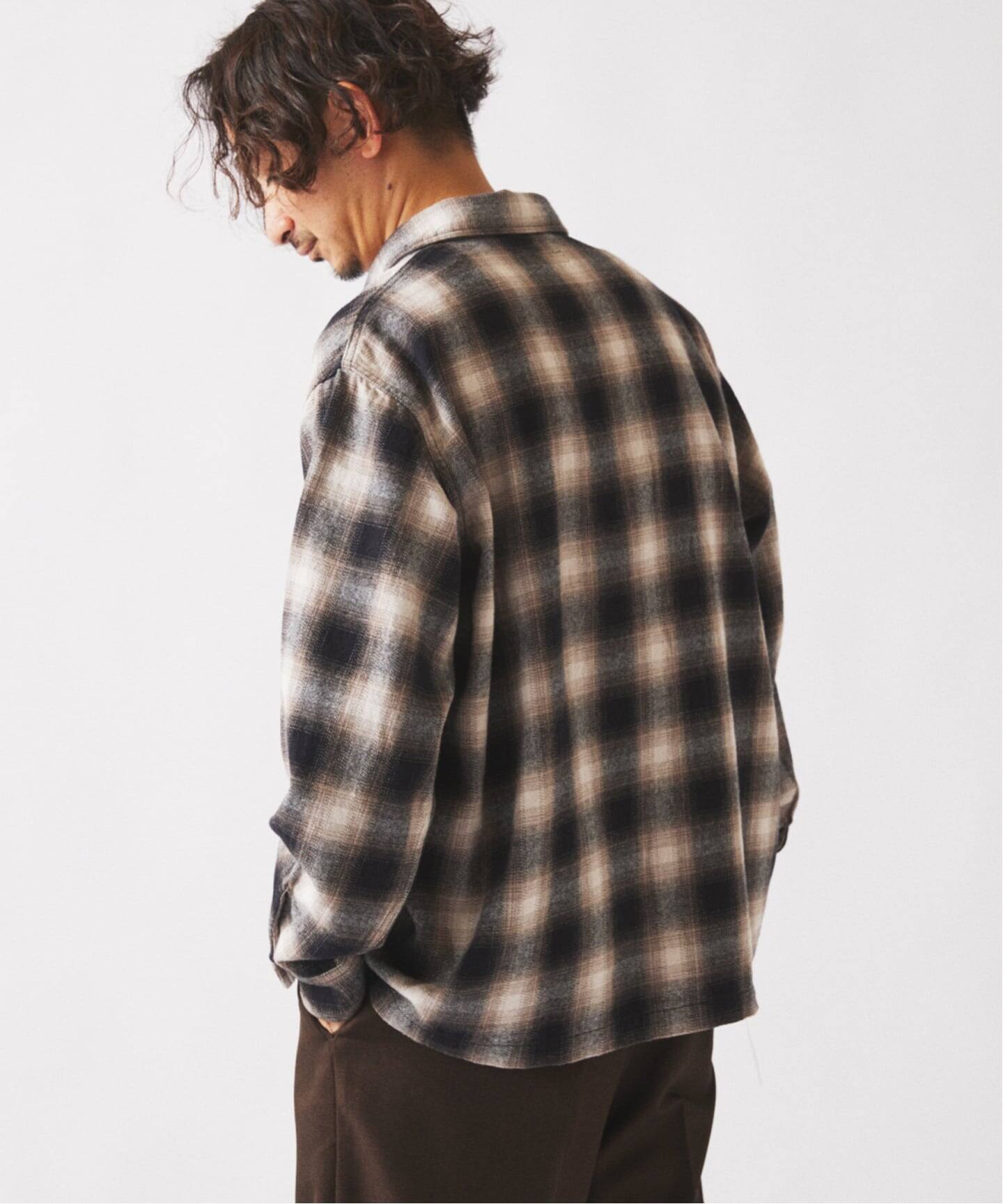 レディース 【2024AW】JOURNAL STANDARD オンブレーチェック シャツ