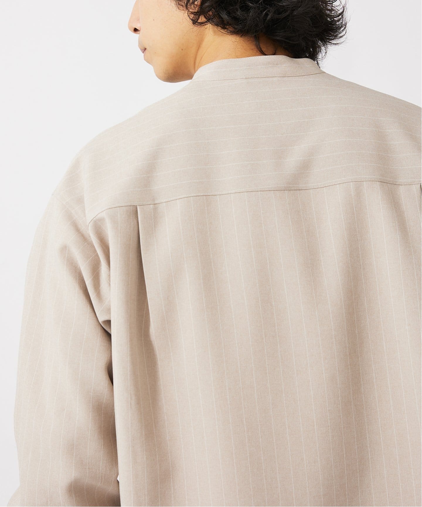 TECHメランジ ウォッシャブル スタンドCPOシャツ（シャツ／ブラウス