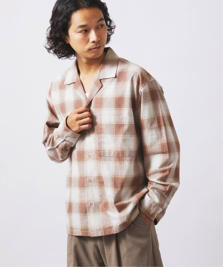 FIVE BROTHER /ファイブブラザー 別注 オンブレチェック シャツ 