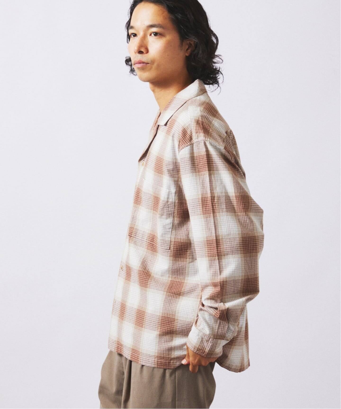 FIVE BROTHER /ファイブブラザー 別注 オンブレチェック シャツ