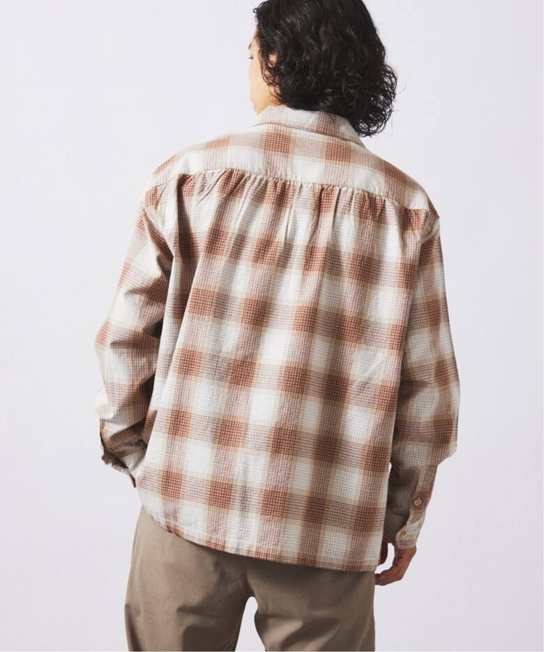 FIVE BROTHER /ファイブブラザー 別注 オンブレチェック シャツ 