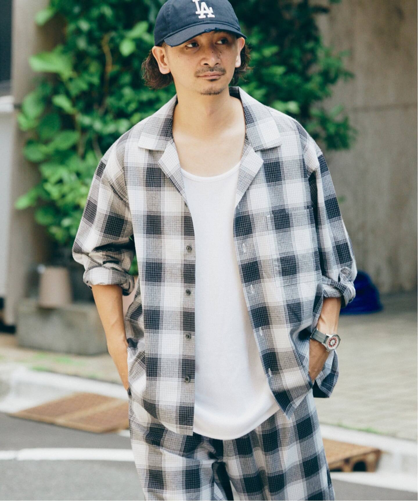 FIVE BROTHER /ファイブブラザー 別注 オンブレチェック シャツ