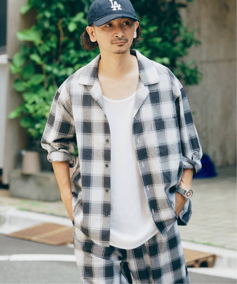 FIVE BROTHER /ファイブブラザー 別注 オンブレチェック シャツ 