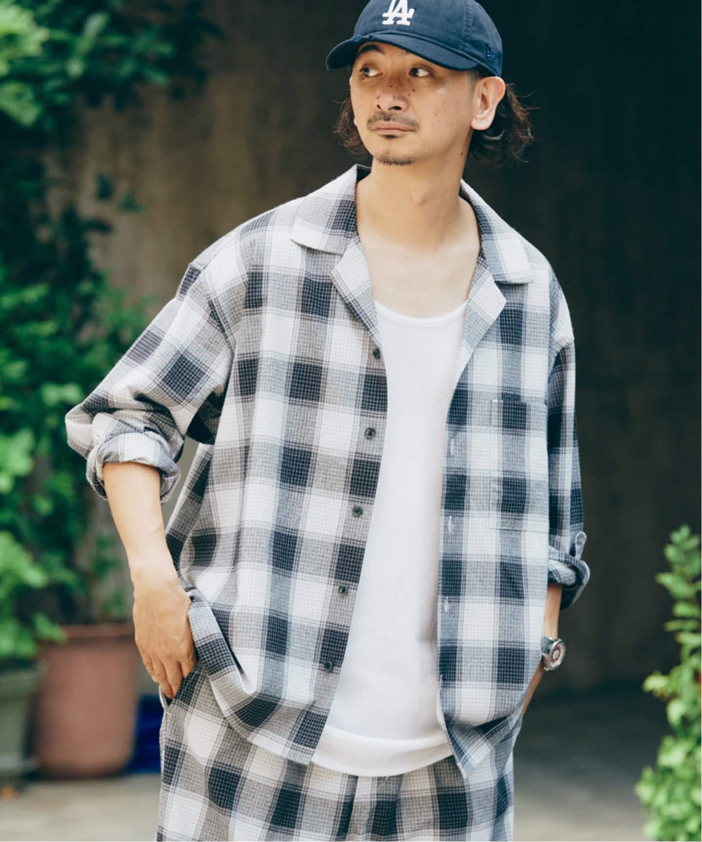 FIVE BROTHER /ファイブブラザー 別注 オンブレチェック シャツ