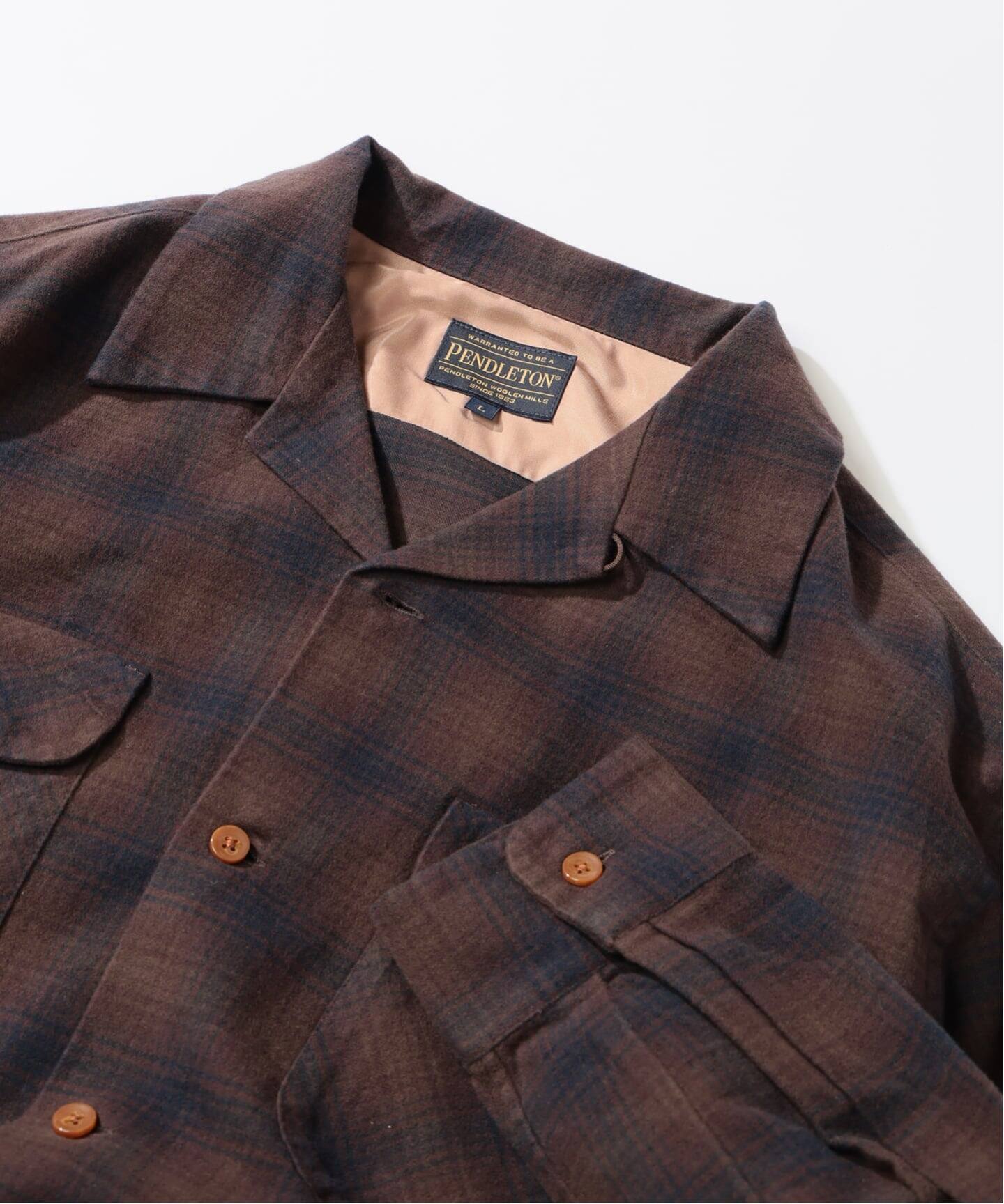 PENDLETON / ペンドルトン 別注 コットン シャギー オープンカラー