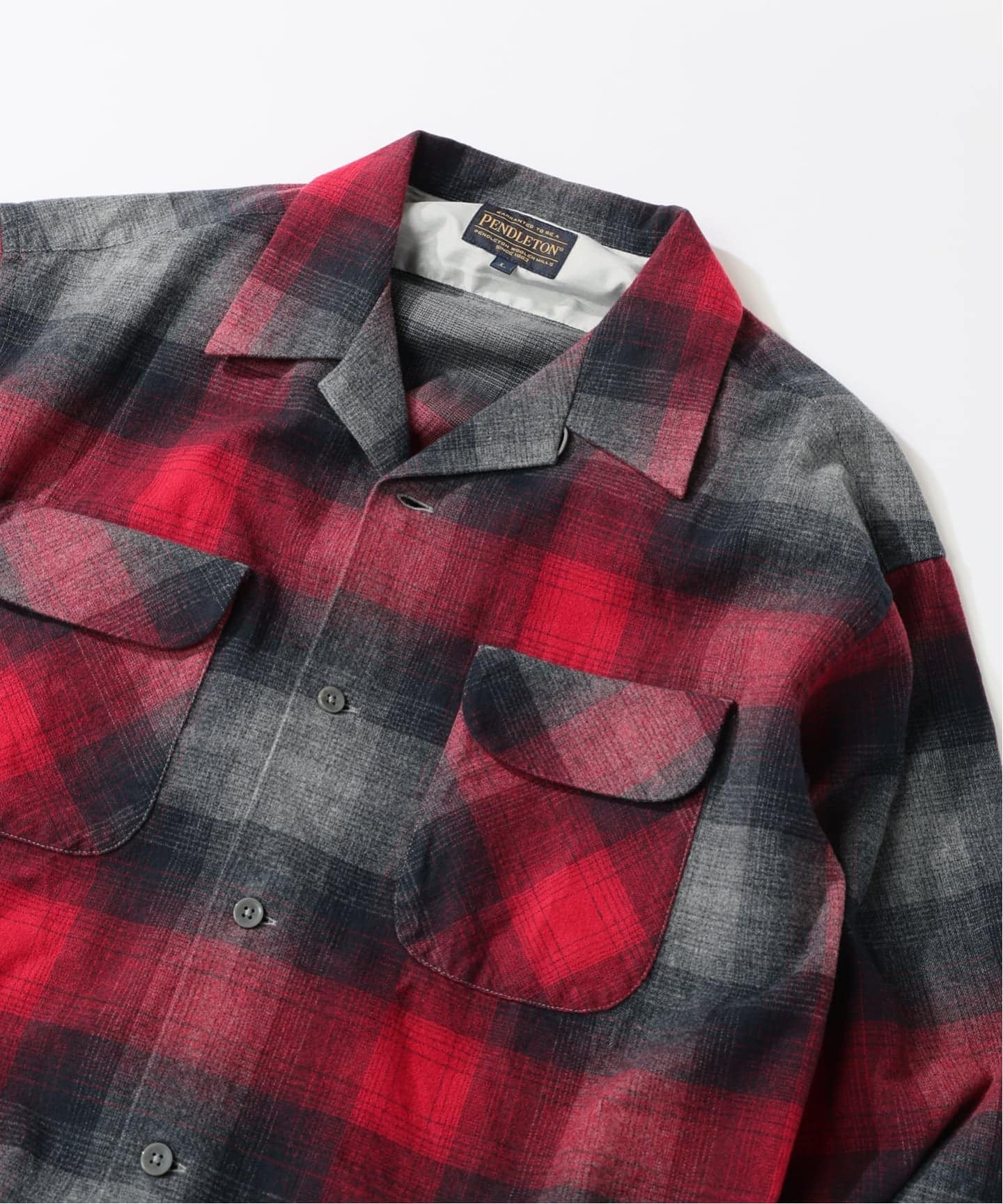 PENDLETON / ペンドルトン 別注 コットン シャギー オープンカラー