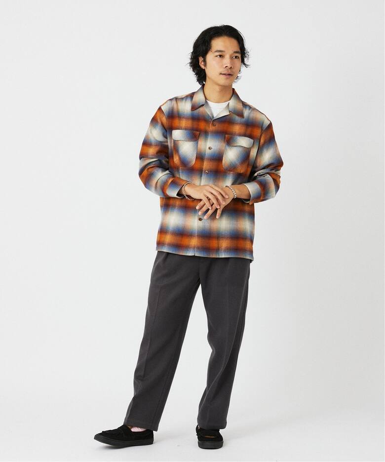 PENDLETON / ペンドルトン 別注コットンシャギー オープンカラーシャツ 
