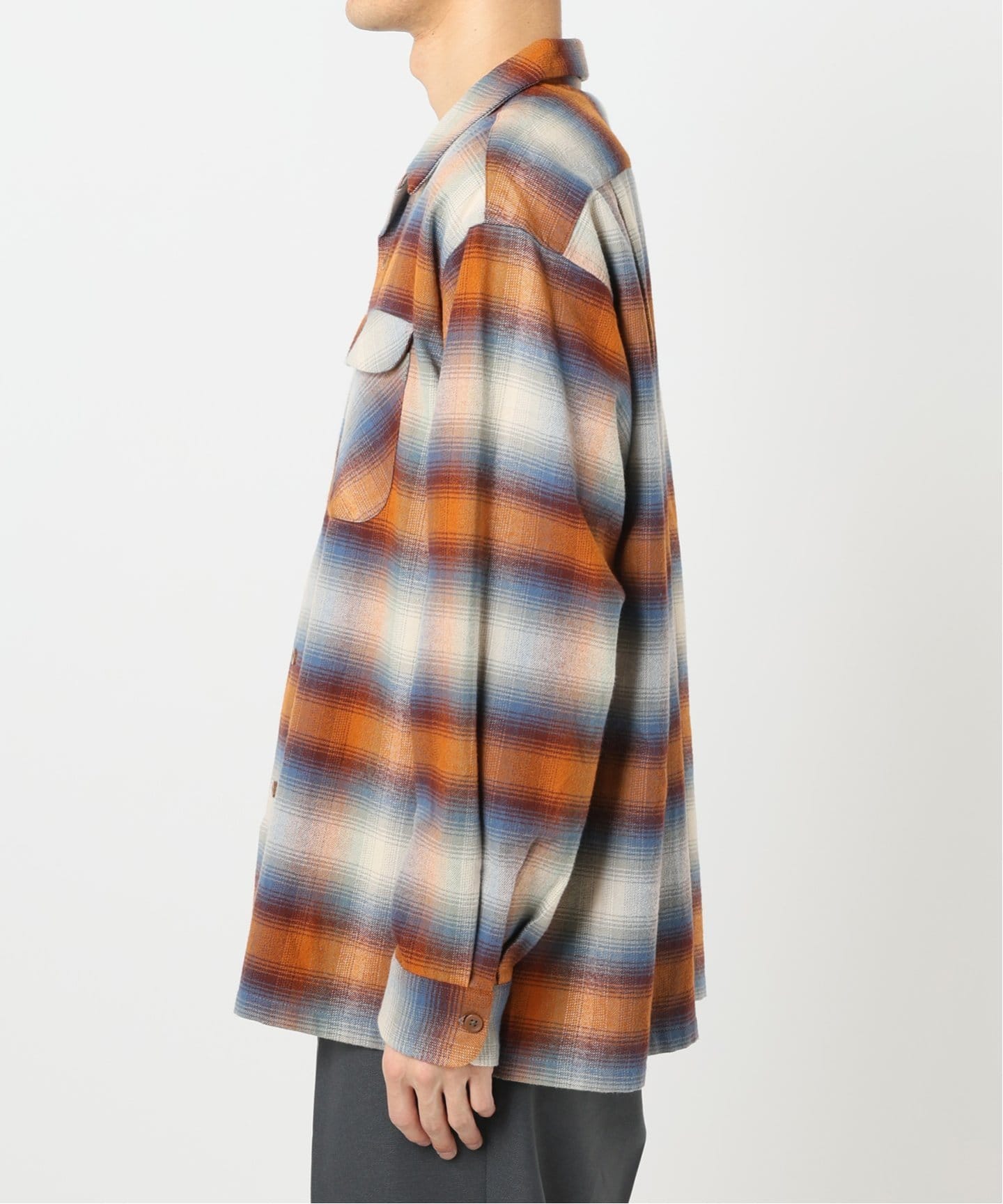 PENDLETON / ペンドルトン コットンシャギー オープンカラーシャツ PENDLETON / ペンドルトン 別注コットンシャギー オープンカラー