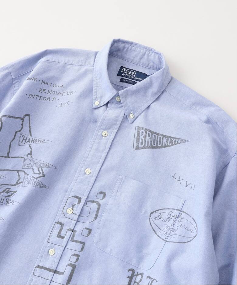 POLO RALPH LAUREN LSBFRUGBYM1-LONG SLEEVE-RUGBY DESERT KHAKI ポロ ラルフ ローレン ビッグ フィット ポロスポーツ ラグビー シャツ-ベージュ