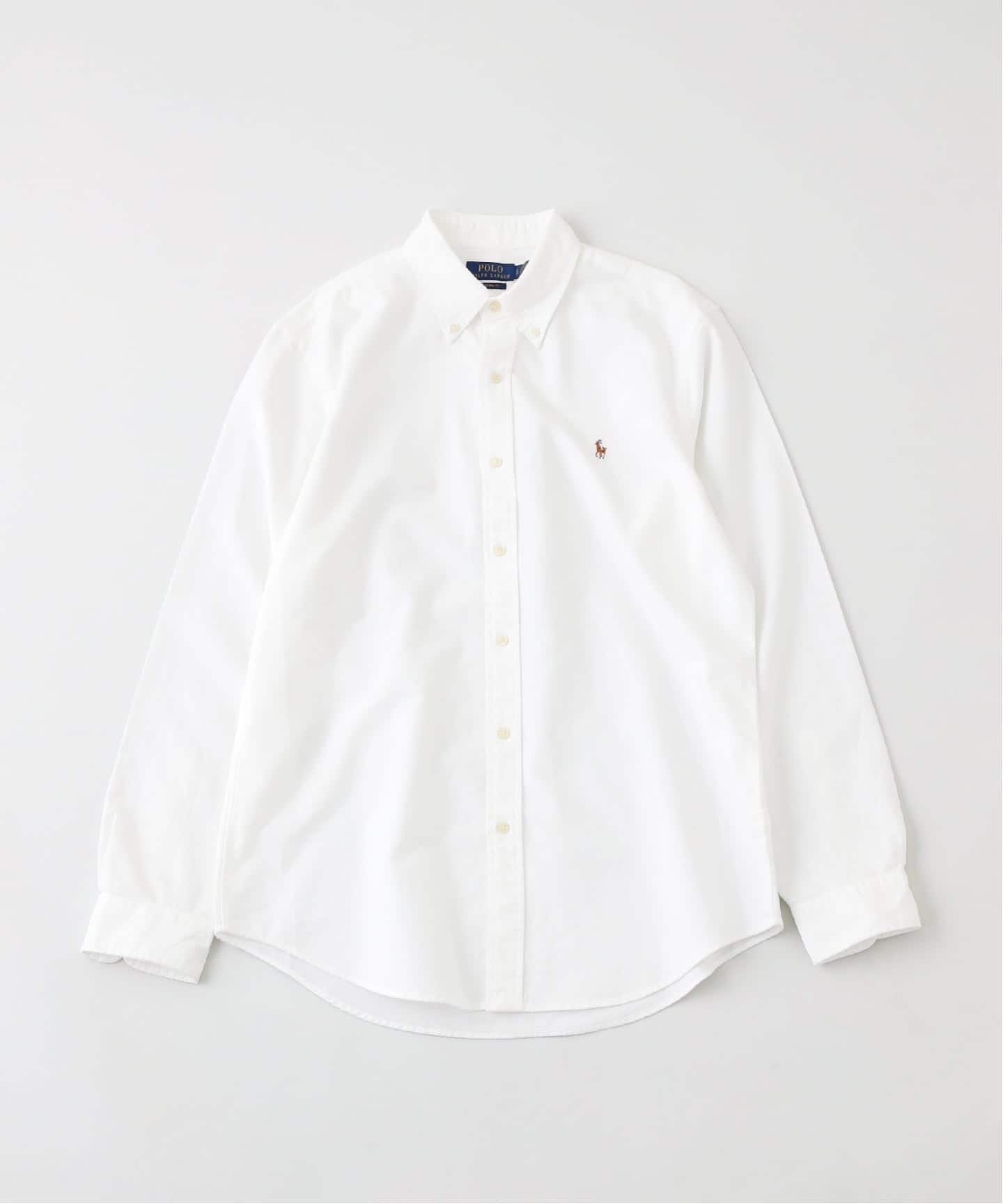 専用です。Ralph Lauren ホワイト ボタンダウンシャツ　Lサイズ POLO RALPH LAUREN / ポロ ラルフ ローレン CUSTOM FIT ボタンダウン