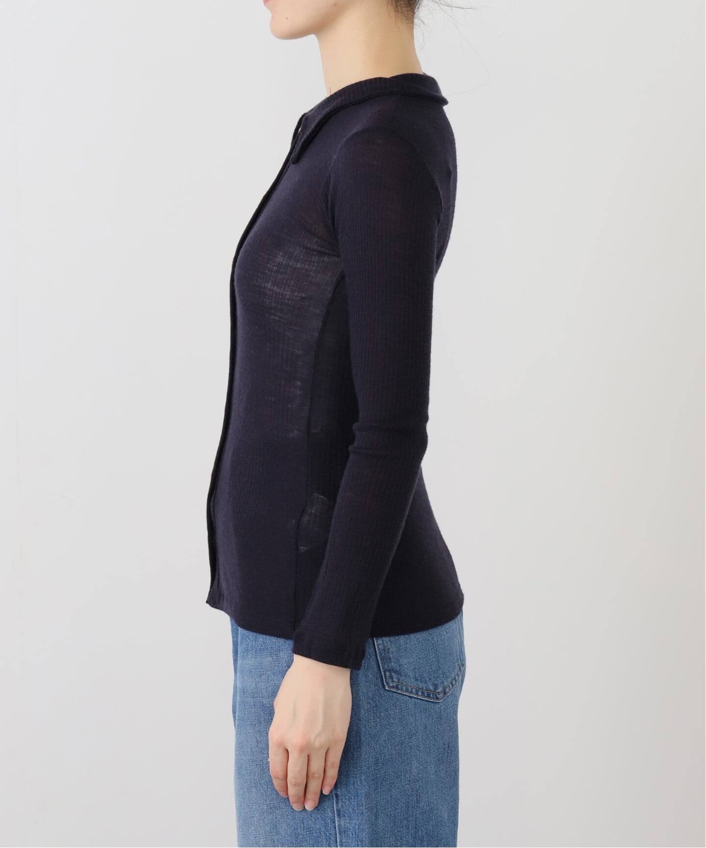 ベースレンジ Cosme Shirt Murano Navy M BASERANGE/ベースレンジ】COSME SHIRT / TTCOS-WR-WI25（シャツ