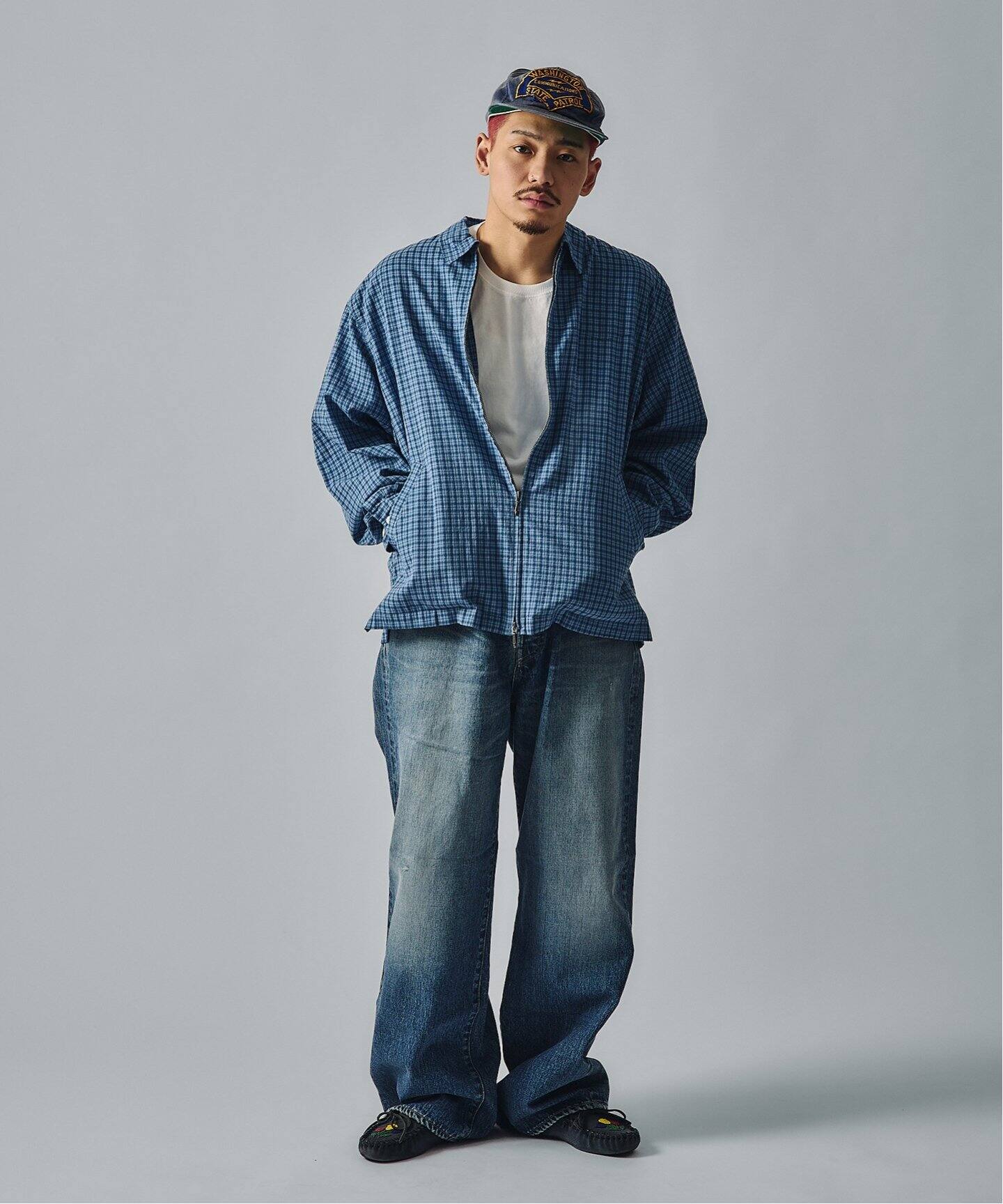 J.S.Homestead / ミニチェック サンタフェシャツ（シャツ／ブラウス 