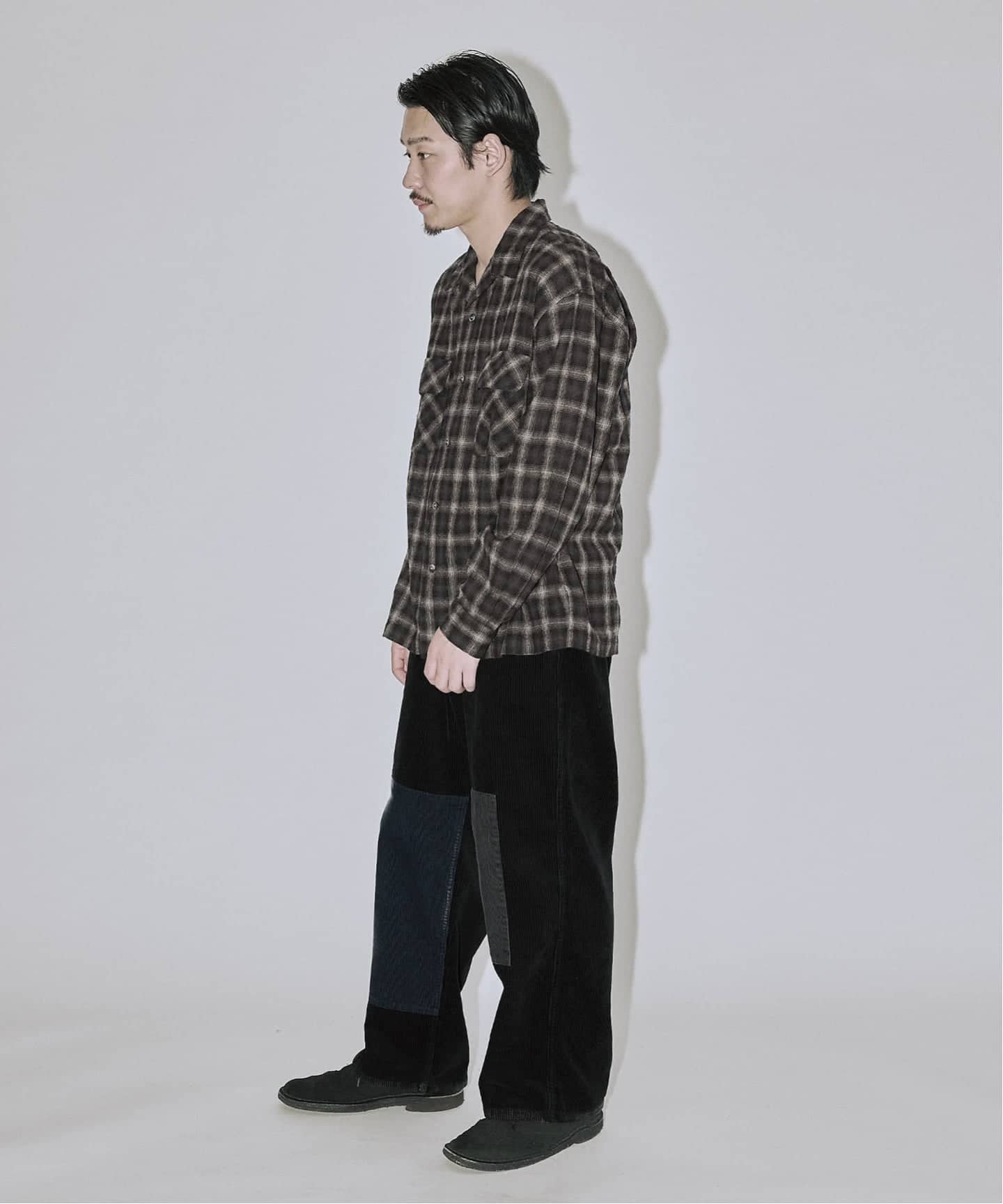 OUGHT ウール チェック ワークシャツ M ジャーナルスタンダード