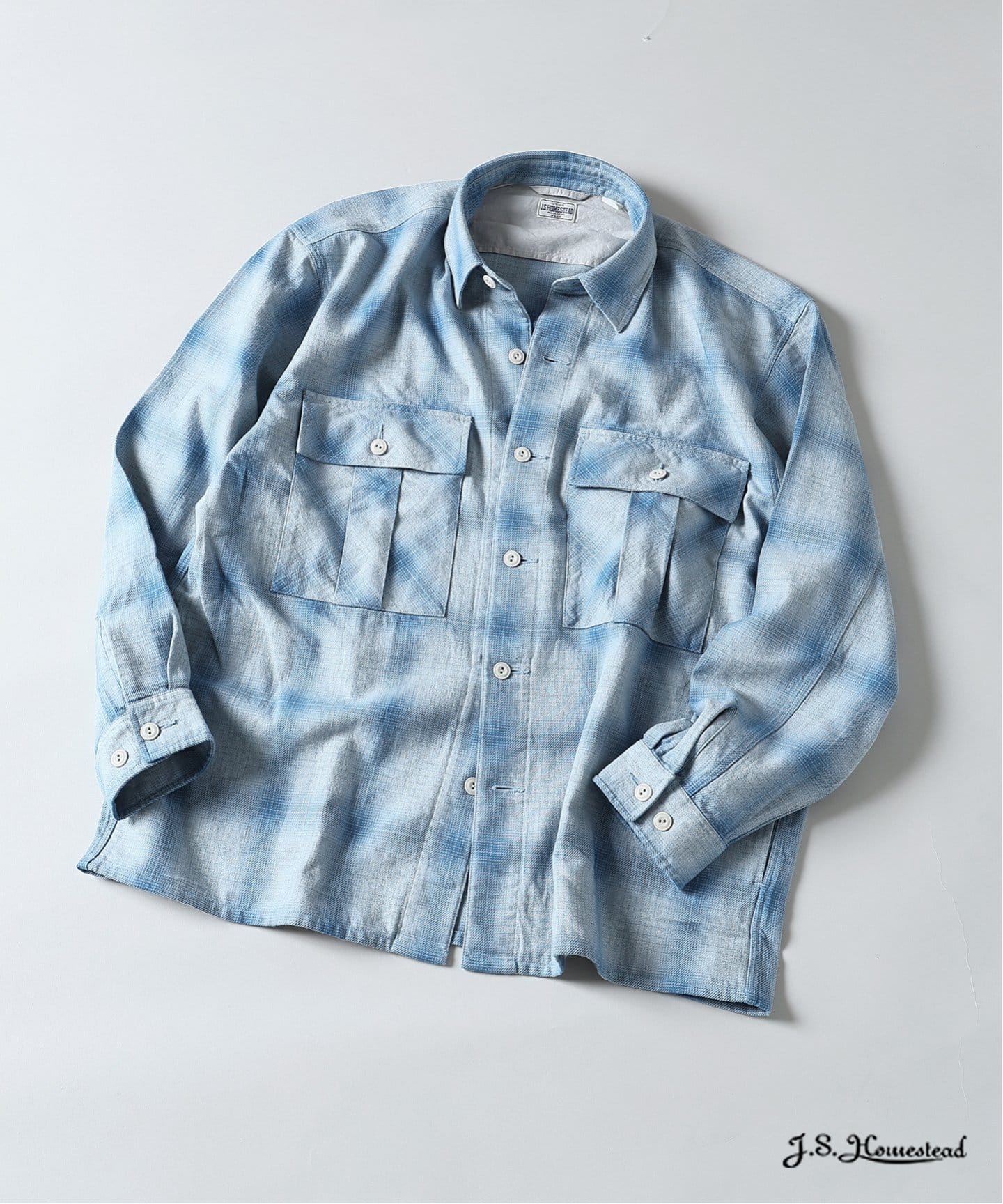 Journal Standard Homestead 10XL ミリタリーシャツ JOURNAL STANDARD J.S HOMESTEAD（ジャーナルスタンダードホーム