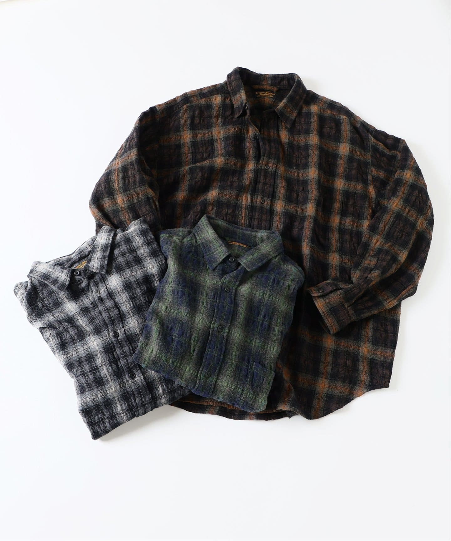 新品 Christian Dior シャツ メタリックブラウン ブラックチェック J.S.Homestead / ディファレンス w/c チェック シャツ（シャツ