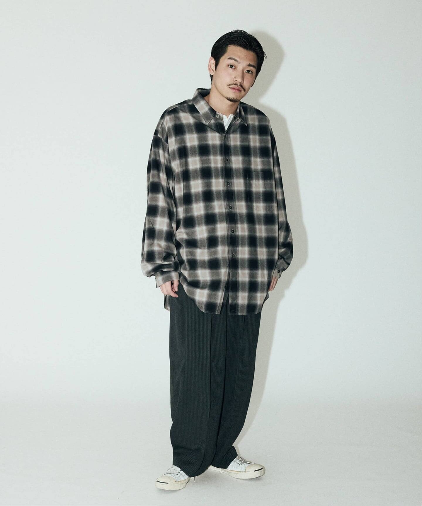 ジャーナル チェックシャツ JOURNAL STANDARD（ジャーナルスタンダード） シャツ オンブレ
