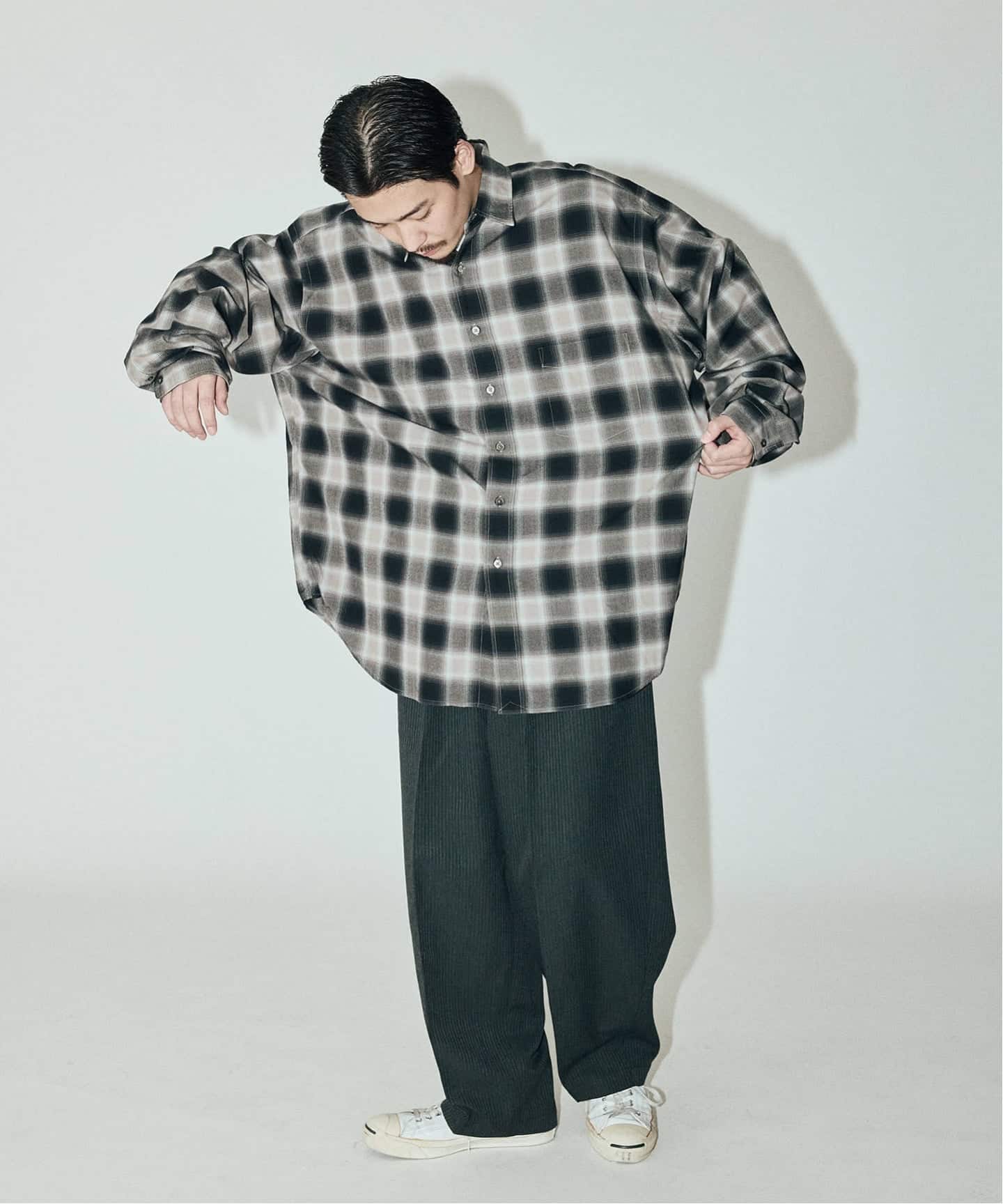 J.S.Homestead / ディファレンス オンブレ チェック シャツ（シャツ