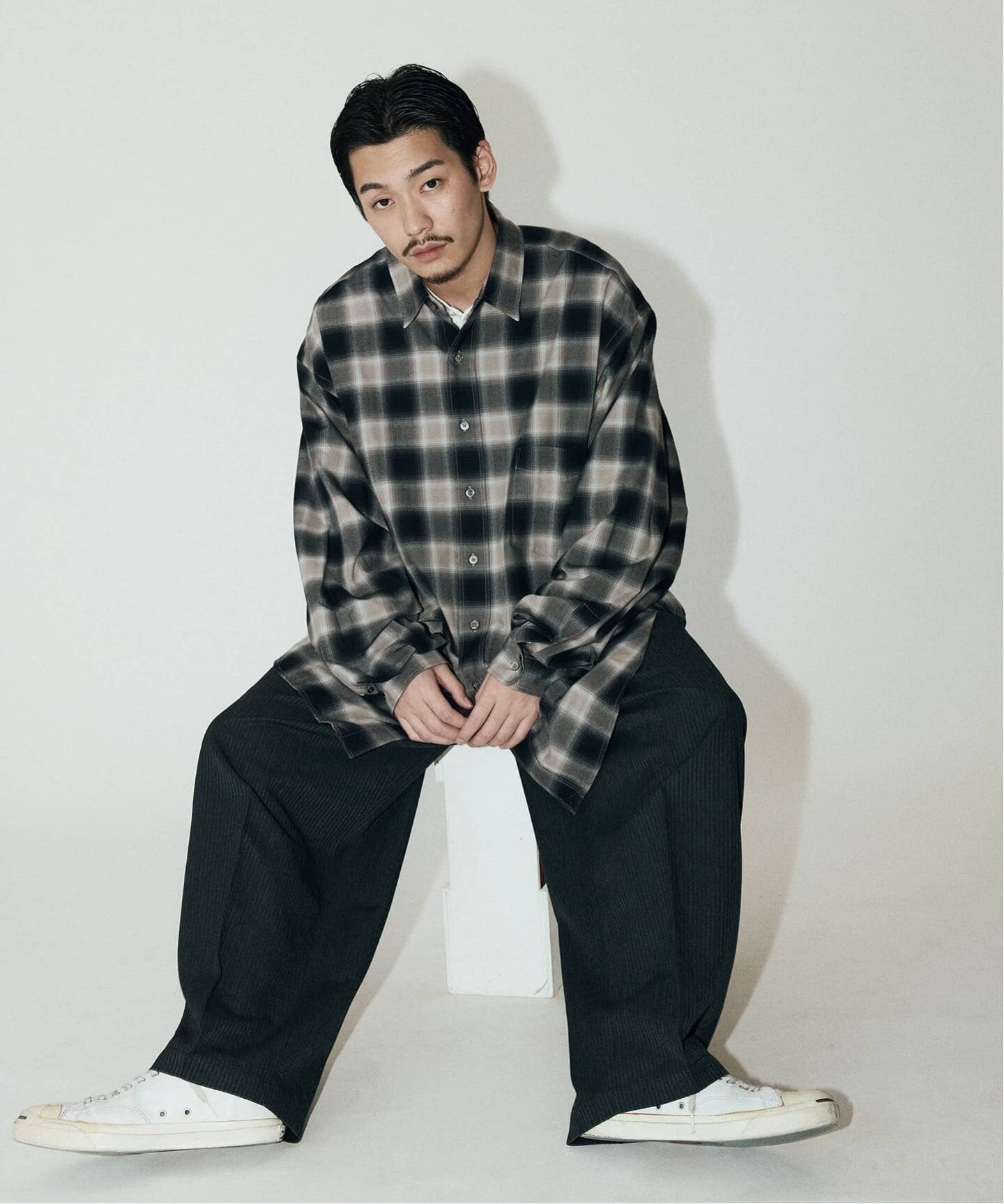 J.S.Homestead / ディファレンス オンブレ チェック シャツ（シャツ