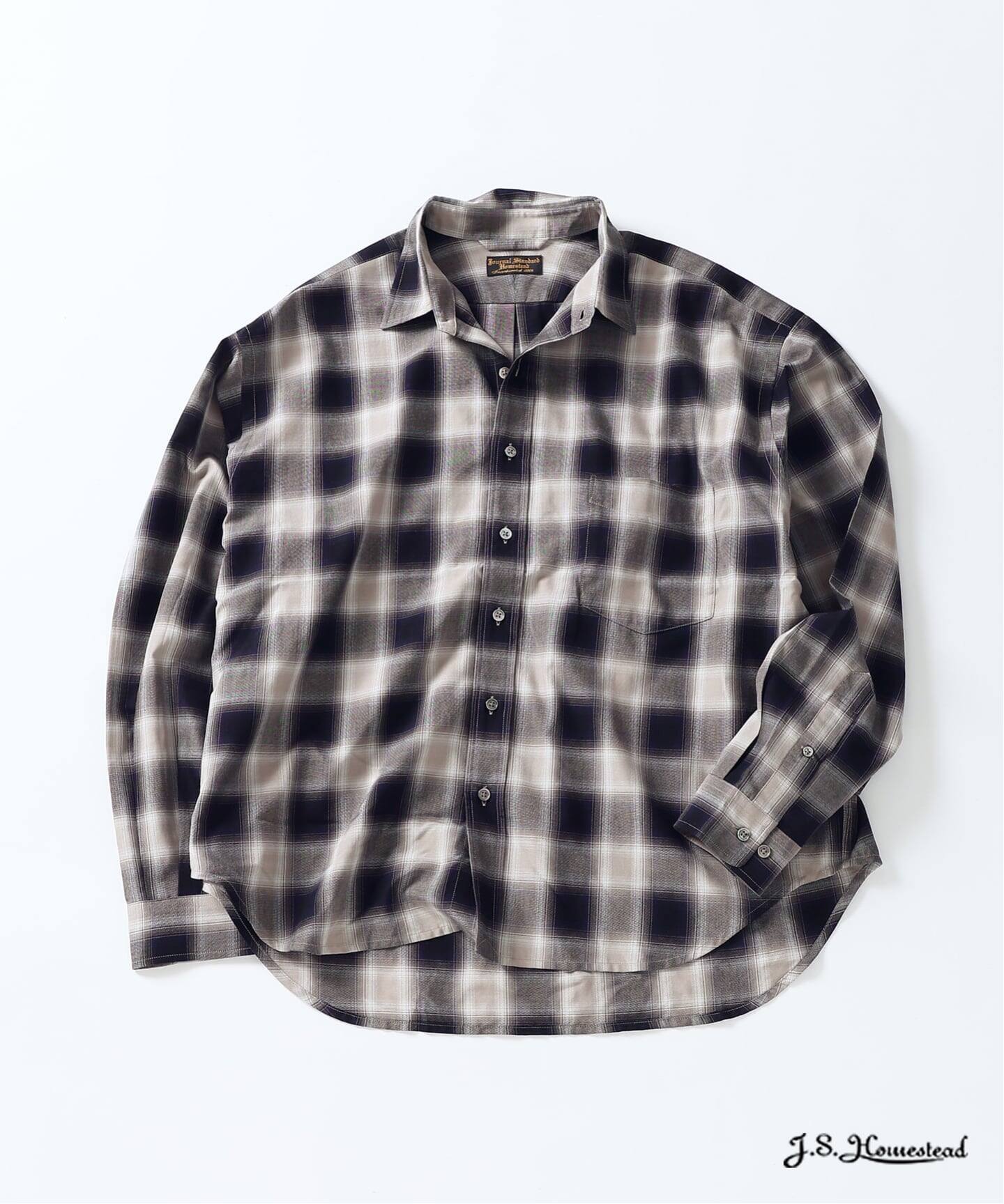 J.S.Homestead / ディファレンス オンブレ チェック シャツ（シャツ