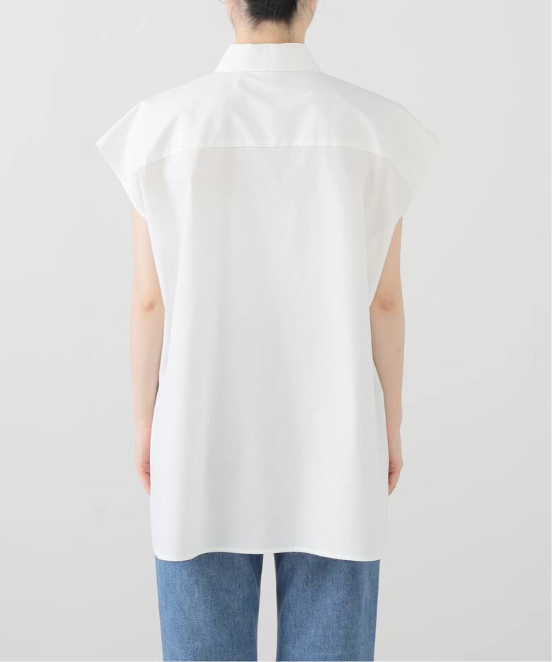 CELERI Sleeveless ワイドシャツ（シャツ／ブラウス）｜Deuxieme 