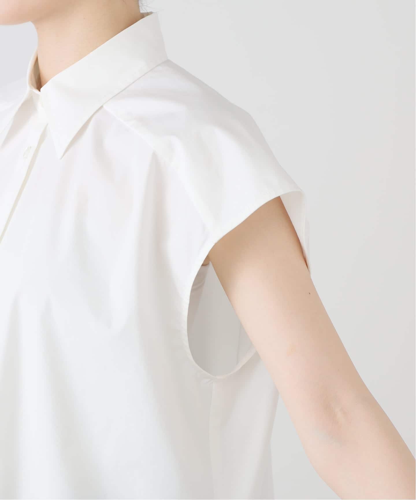 CELERI Sleeveless ワイドシャツ（シャツ／ブラウス）｜Deuxieme