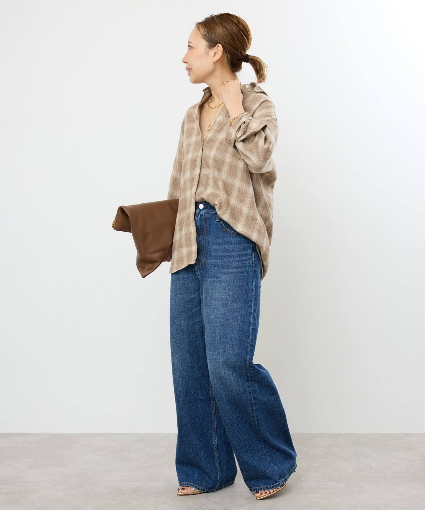 WASHED フランネル シャツ（シャツ／ブラウス）｜Deuxieme Classe