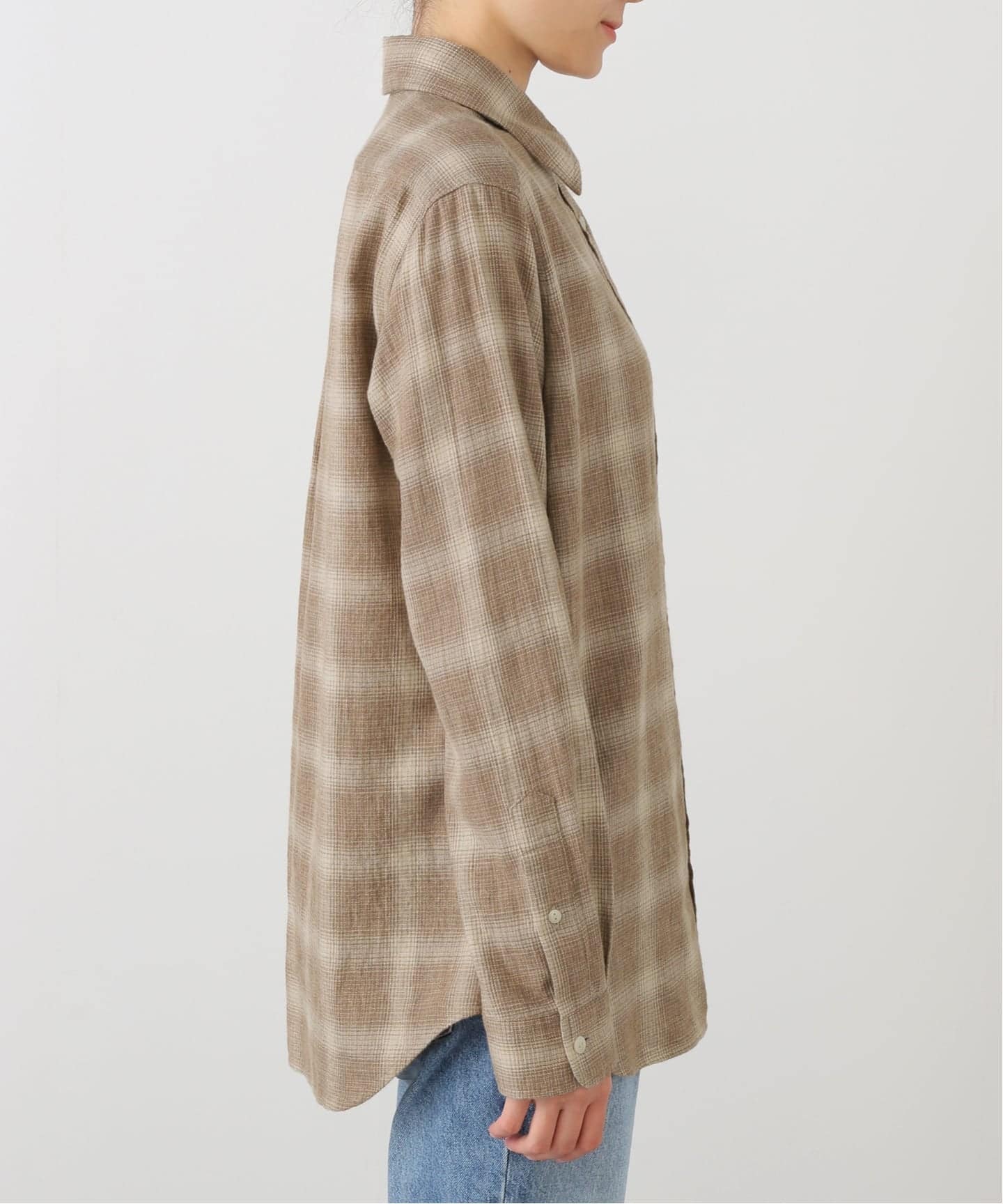 WASHED フランネル シャツ（シャツ／ブラウス）｜Deuxieme Classe