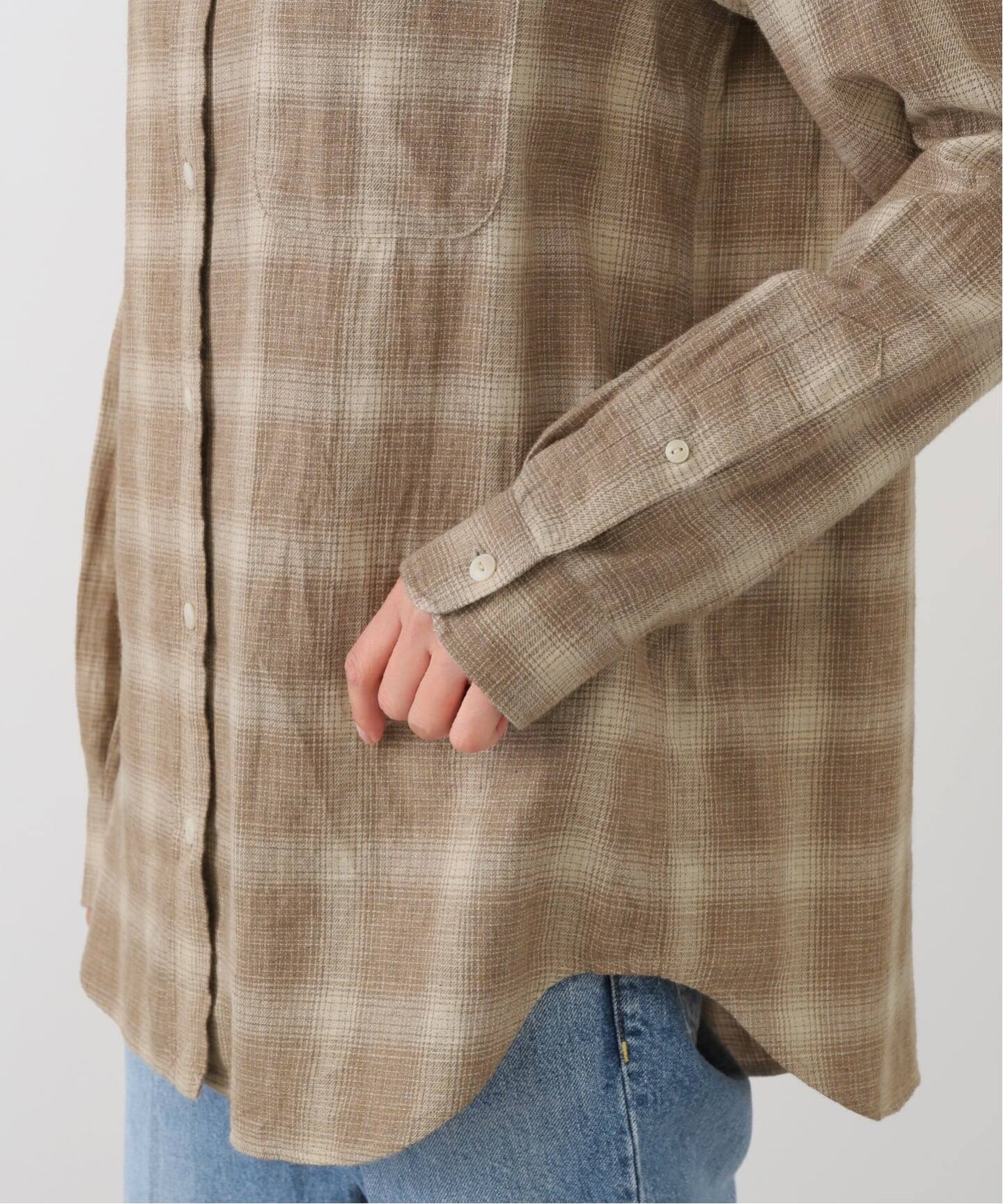 ドゥーズィエムクラス　*WASHED NORMAL SHIRT 25ss WASHED フランネル シャツ（シャツ／ブラウス）｜Deuxieme Classe