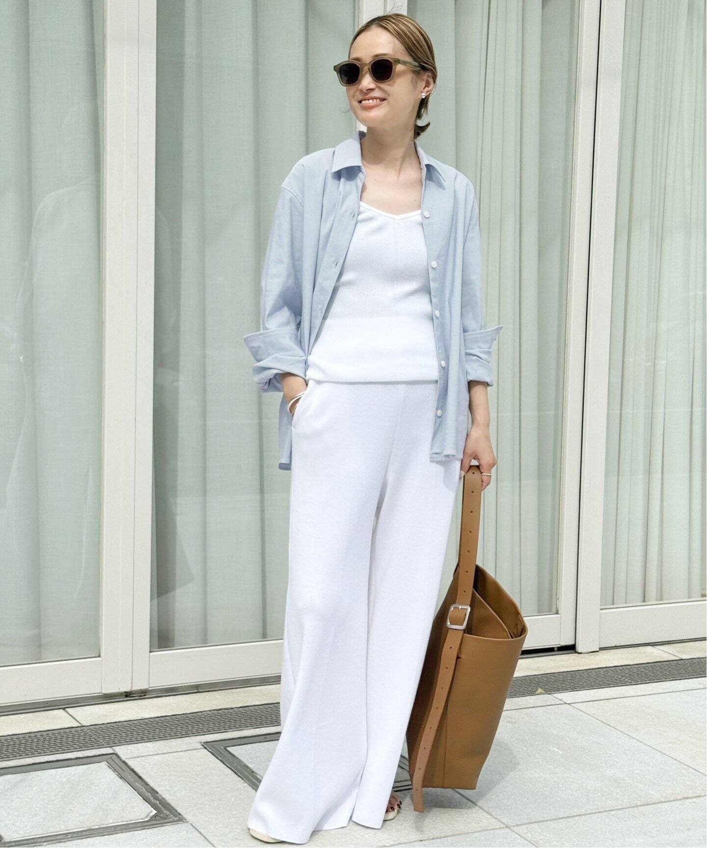 STRETCH TWILL CACHE シャツ（シャツ／ブラウス）｜Deuxieme Classe 