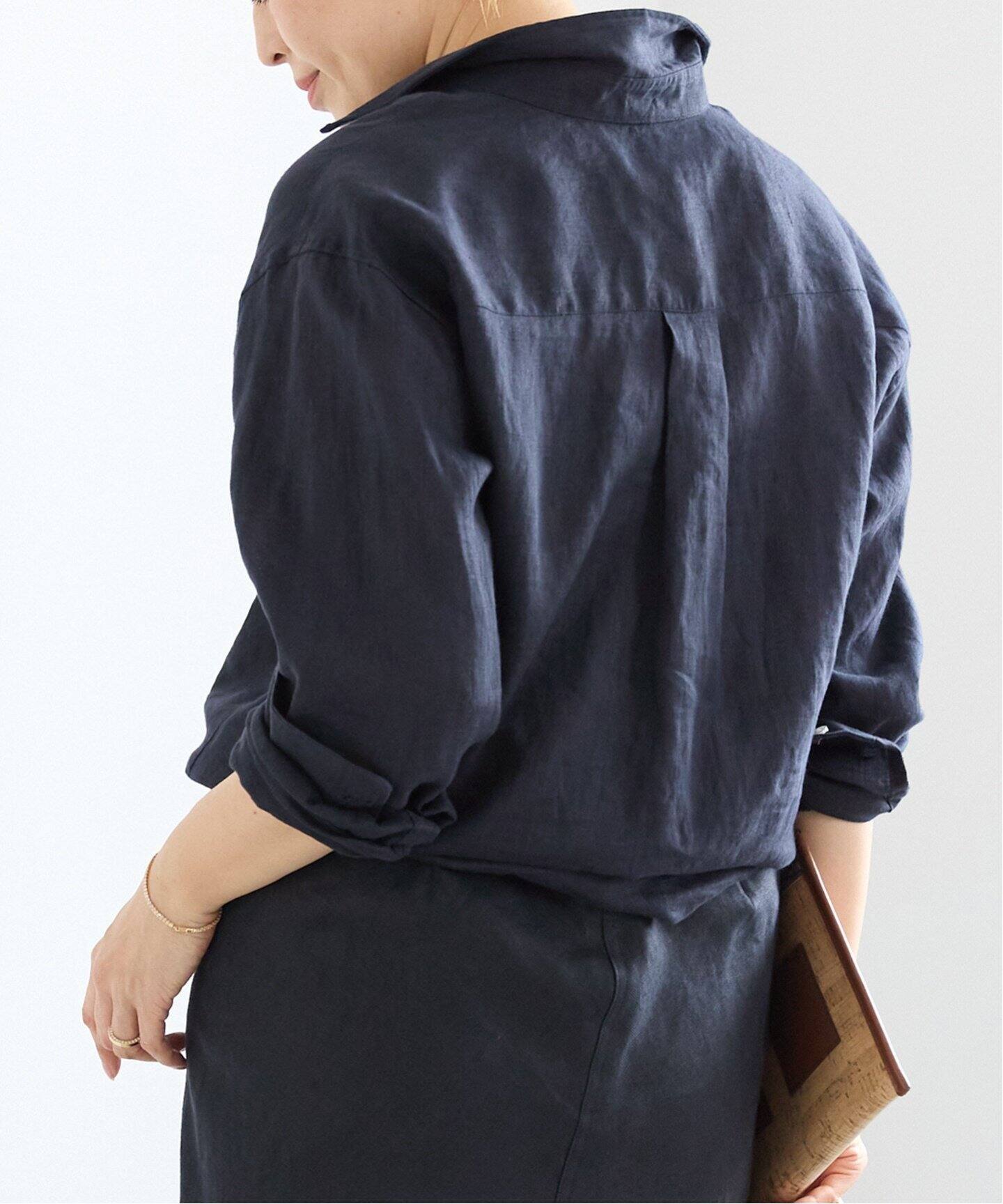 LINEN WASH CACHE シャツ（シャツ／ブラウス）｜Deuxieme Classe