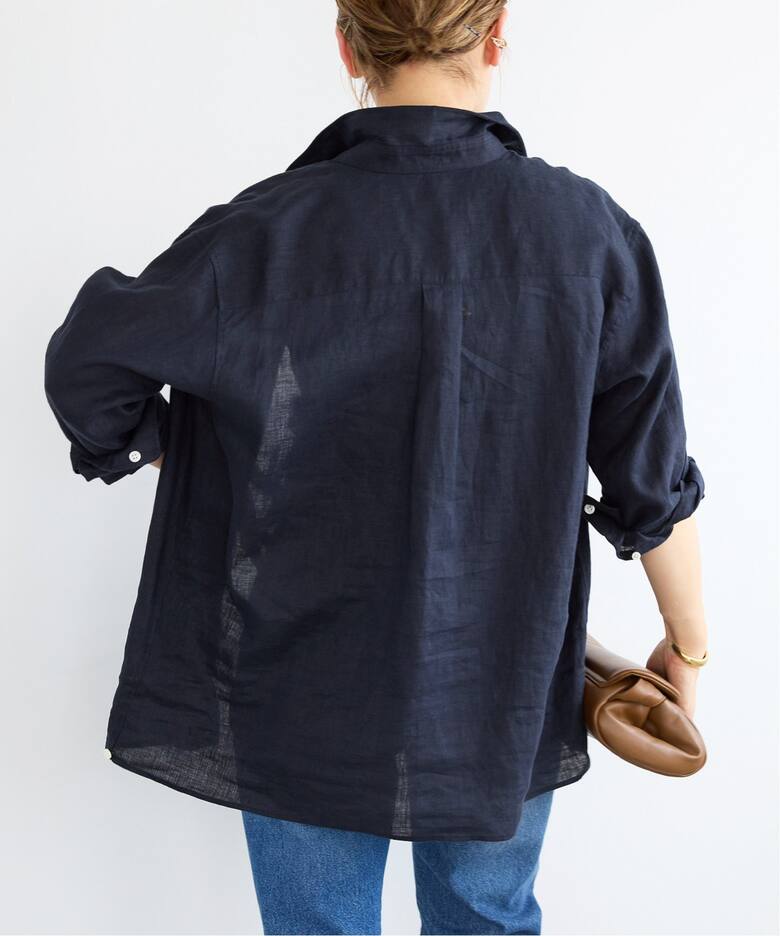 LINEN WASH CACHE シャツ（シャツ／ブラウス）｜Deuxieme Classe 