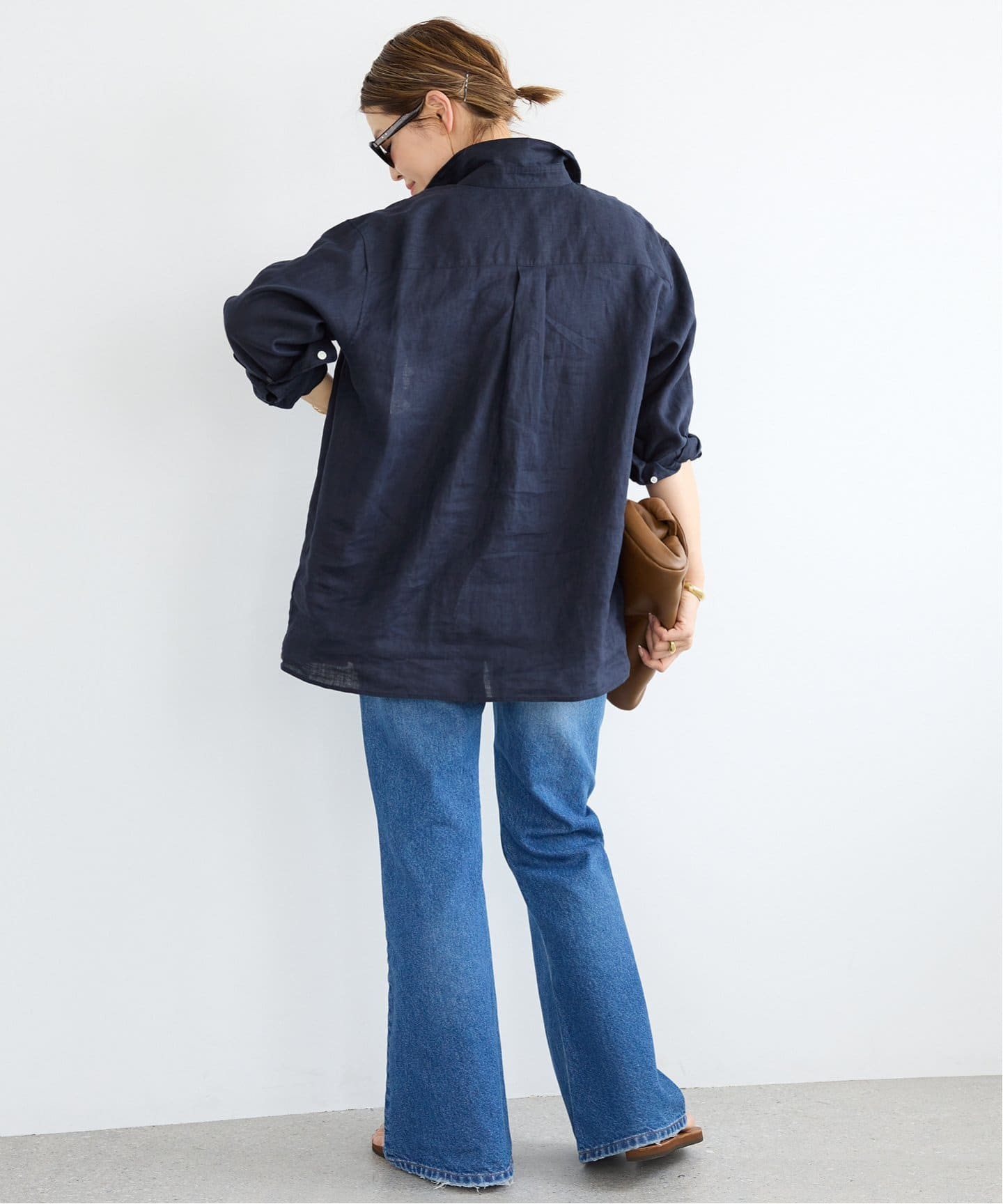 LINEN WASH CACHE シャツ（シャツ／ブラウス）｜Deuxieme Classe