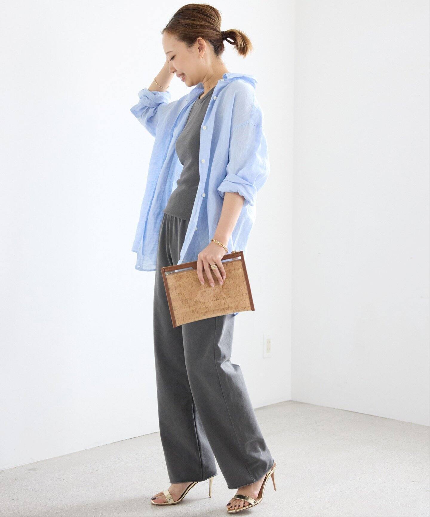 LINEN WASH CACHE シャツ（シャツ／ブラウス）｜Deuxieme Classe