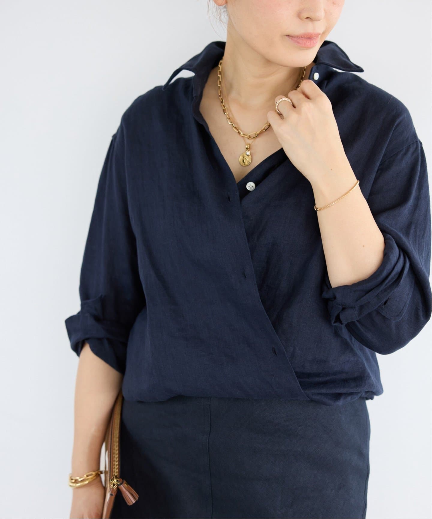 ドゥーズィエムクラス　LINEN WASH CACHE シャツ LINEN WASH CACHE シャツ（シャツ/ブラウス）｜Deuxieme Classe