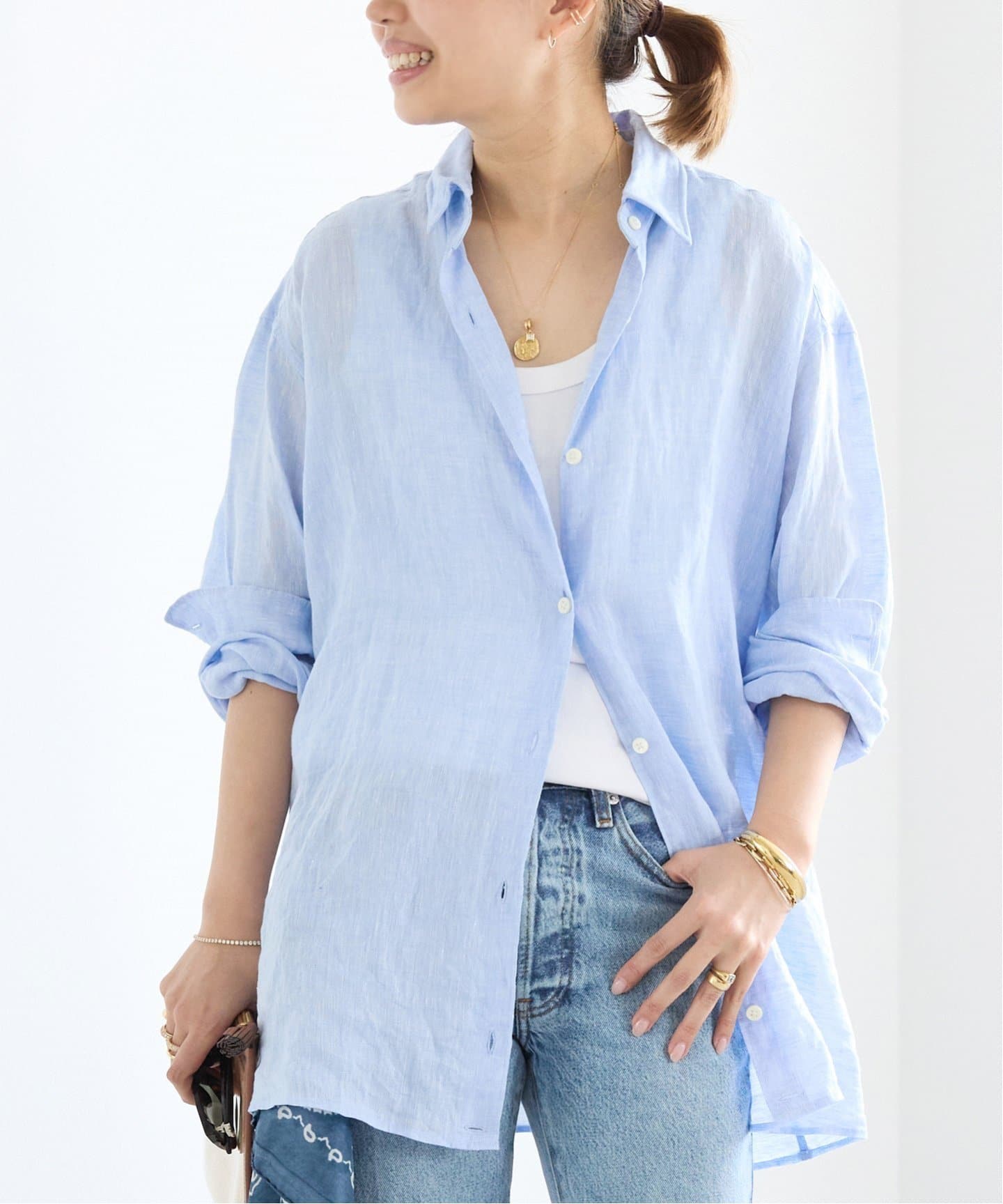 Linen シャツ（シャツ／ブラウス）｜Deuxieme Classe