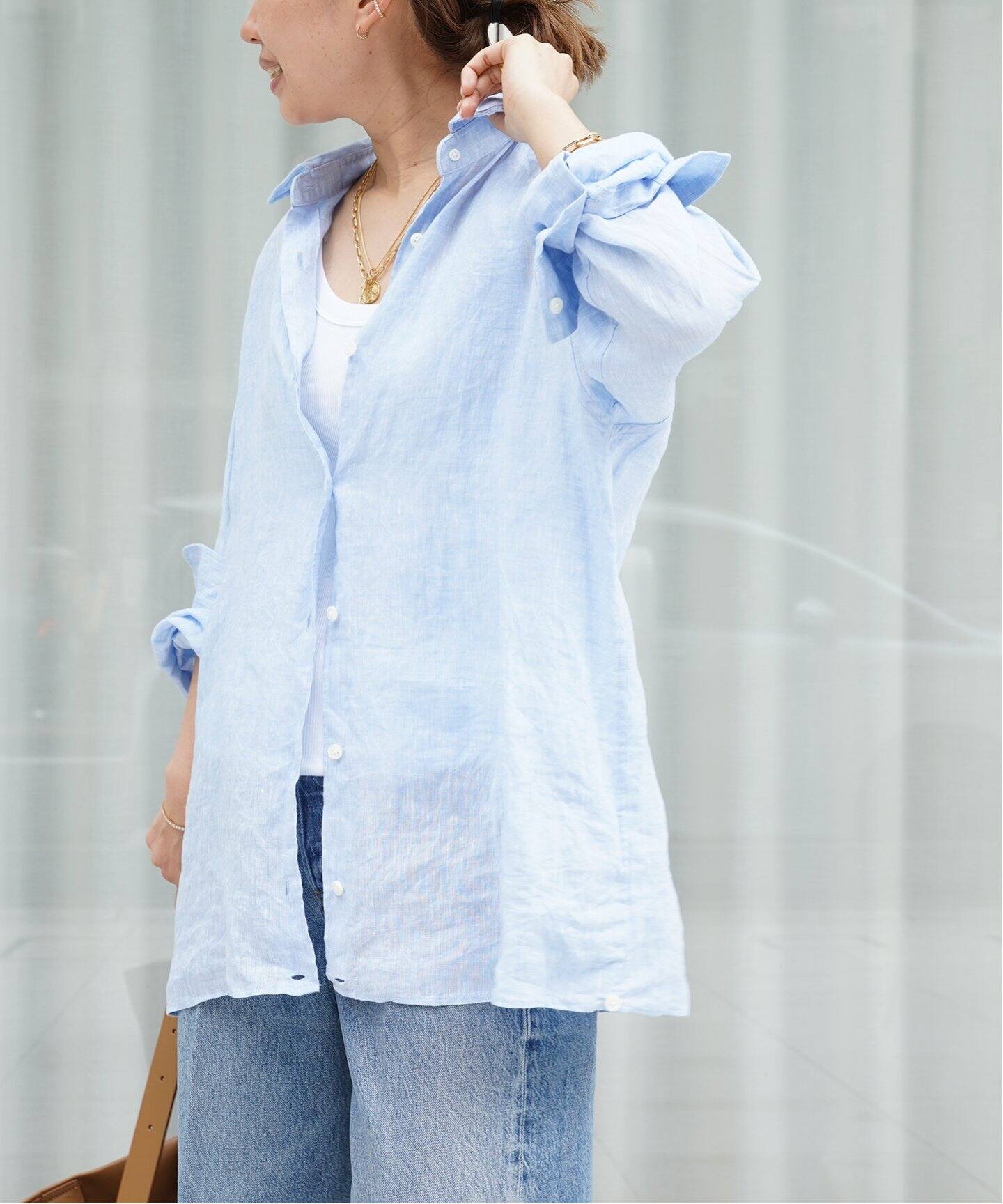 追加 LINEN WASH CACHE シャツ（シャツ／ブラウス）｜Deuxieme Classe 