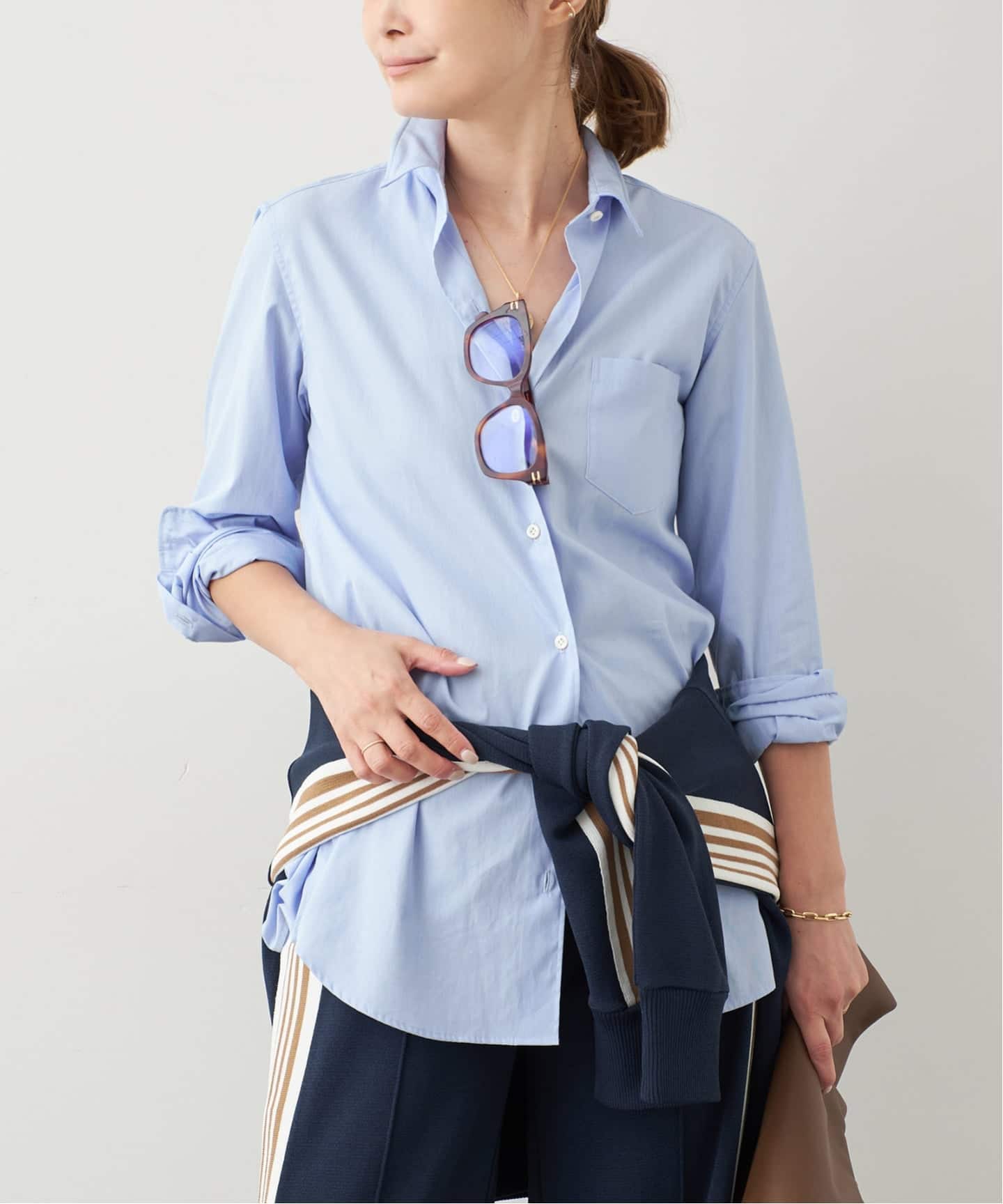 【美品✨】Deuxieme Classe LINENワイヤーウォッシュシャツ Deuxieme Classe（ドゥーズィエムクラス）の「LINEN ワイヤー