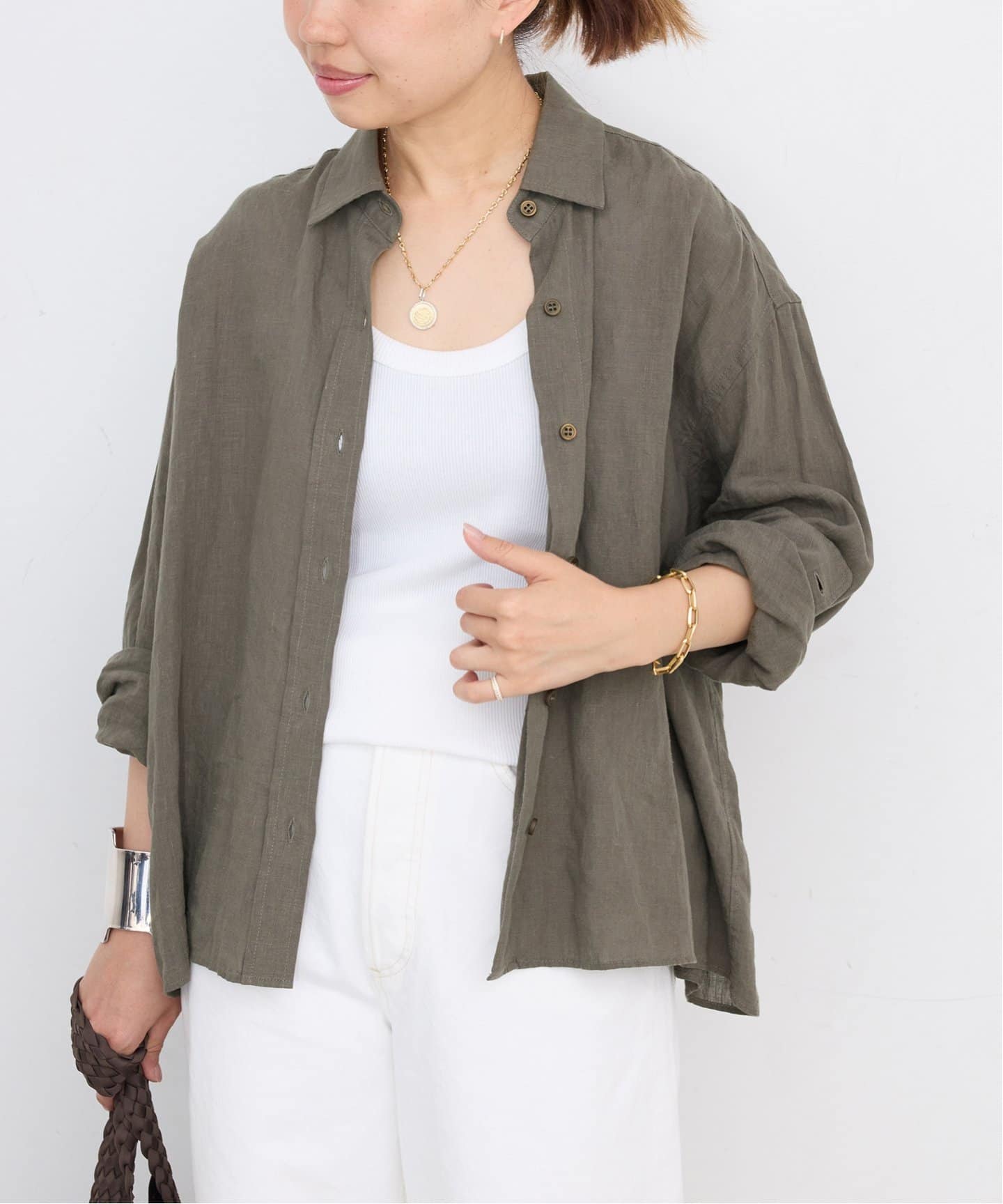 Linen シャツ（シャツ／ブラウス）｜Deuxieme Classe