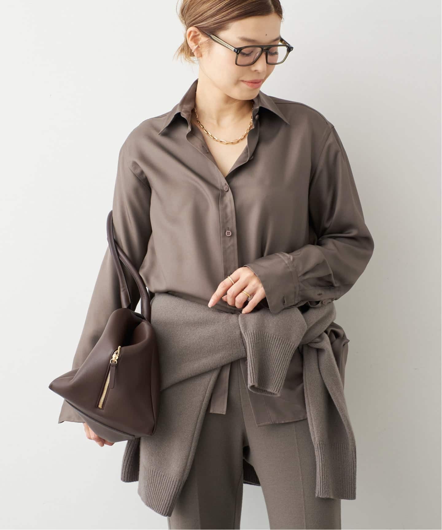 Silk Looker シャツ（シャツ／ブラウス）｜Deuxieme Classe