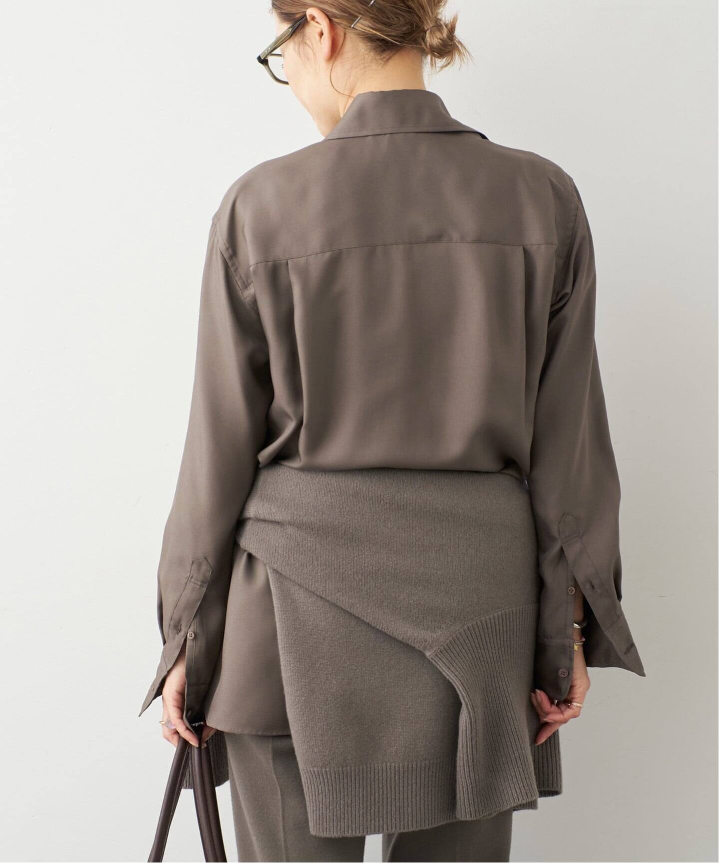 ドゥーズィエムクラス購入DEREK LAMデレクラム　シルクシャツ新品 Silk Looker シャツ（シャツ／ブラウス）｜Deuxieme Classe