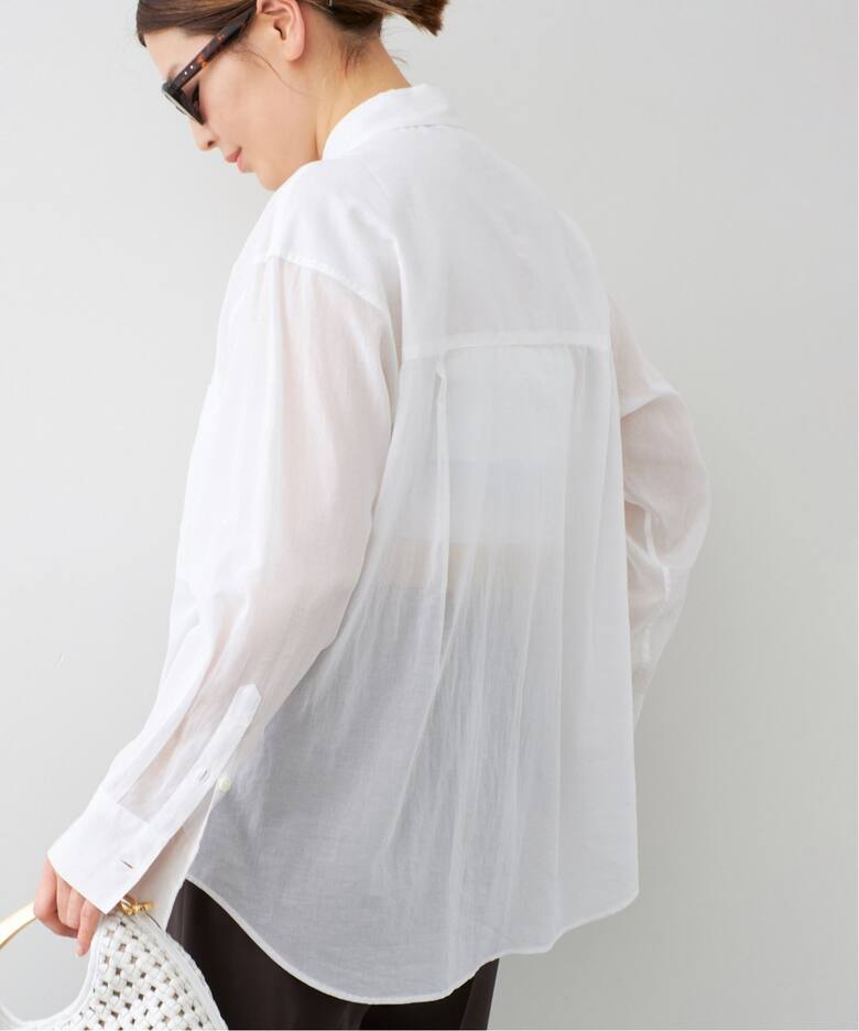 Minimal Sheer シャツ（シャツ／ブラウス）｜Deuxieme Classe 