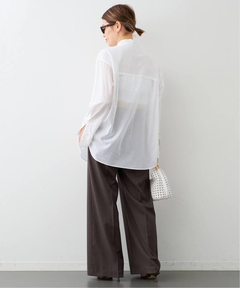 Minimal Sheer シャツ（シャツ／ブラウス）｜Deuxieme Classe 