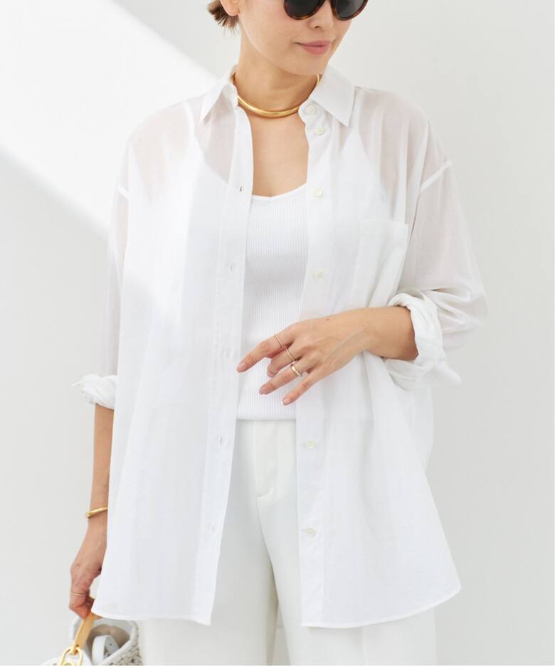 Minimal Sheer シャツ（シャツ／ブラウス）｜Deuxieme Classe 