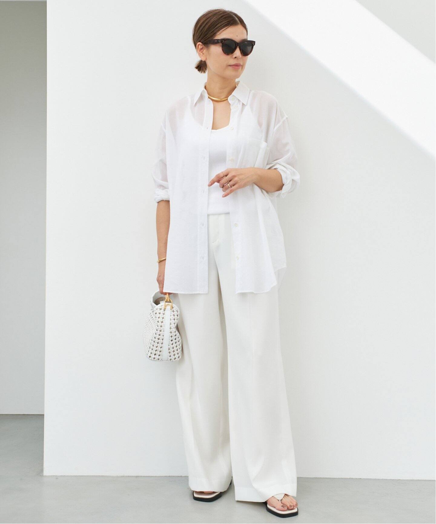 Minimal Sheer シャツ（シャツ／ブラウス）｜Deuxieme Classe 