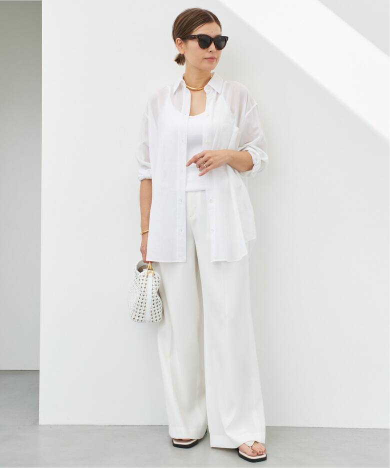 Minimal Sheer シャツ（シャツ／ブラウス）｜Deuxieme Classe 