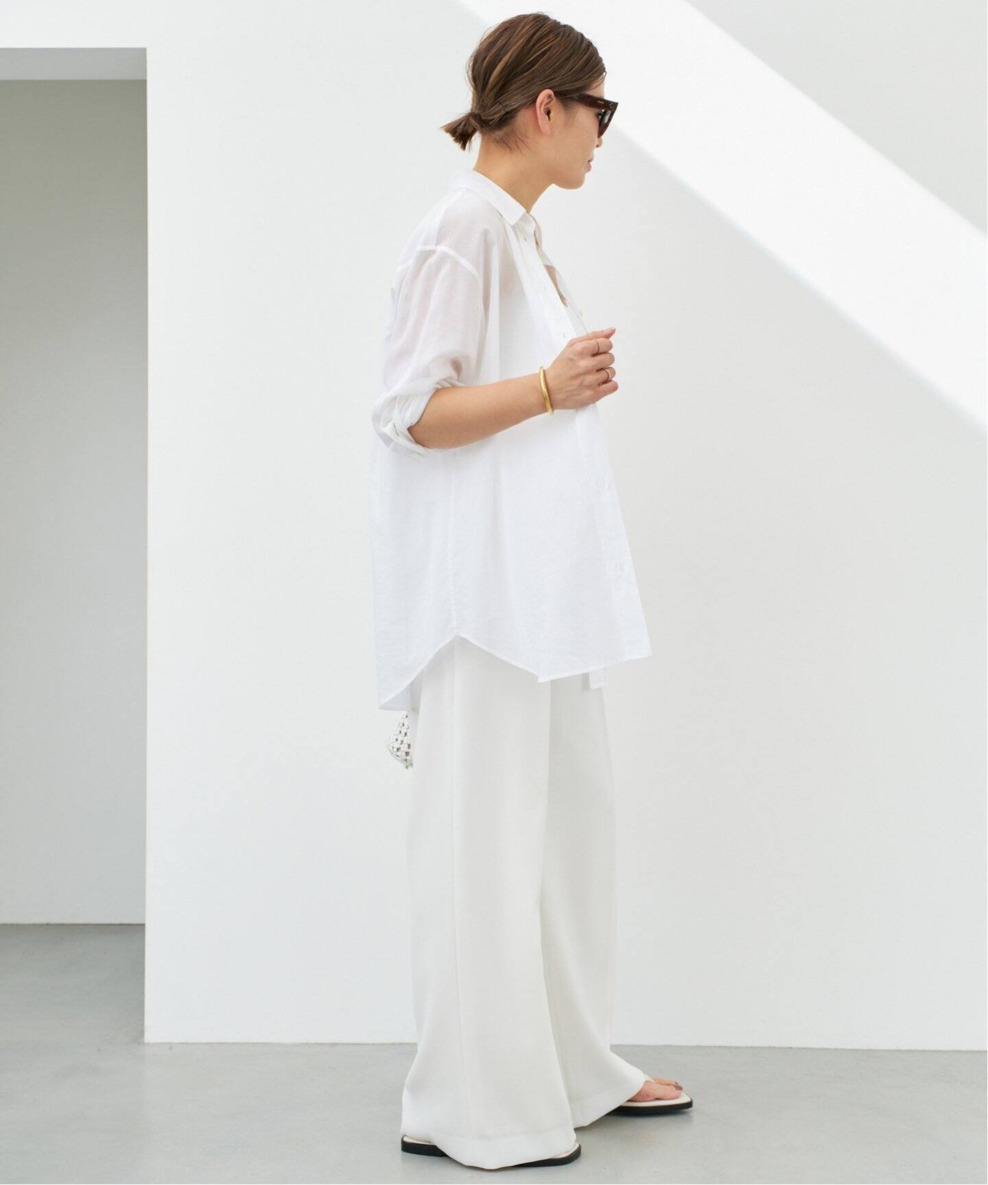 Minimal Sheer シャツ（シャツ／ブラウス）｜Deuxieme Classe 