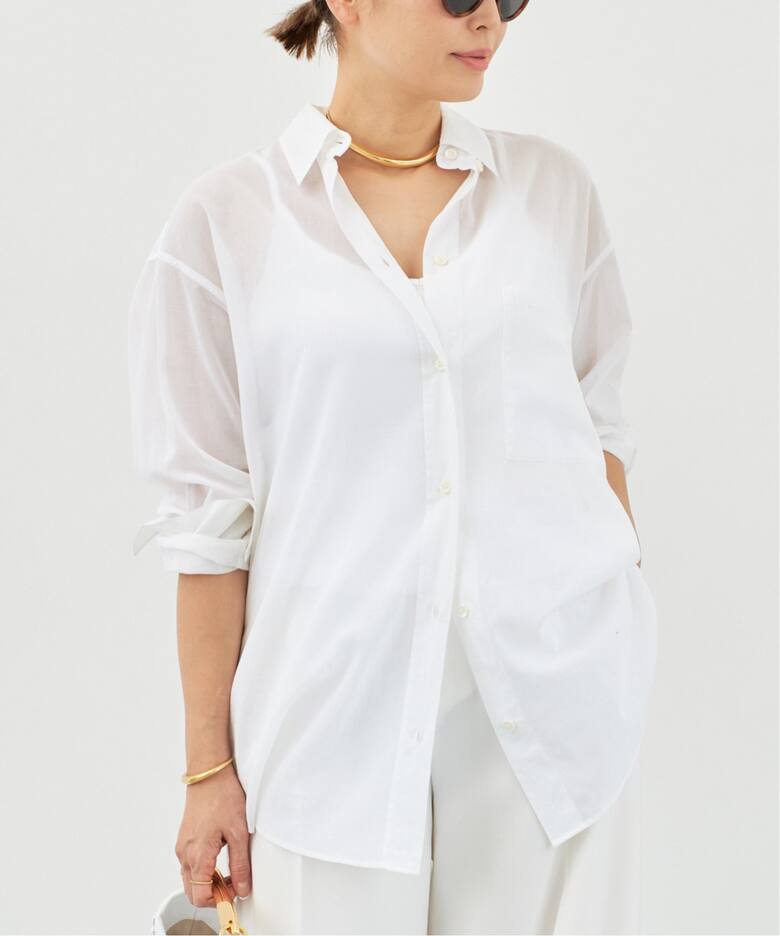 Minimal Sheer シャツ（シャツ／ブラウス）｜Deuxieme Classe 