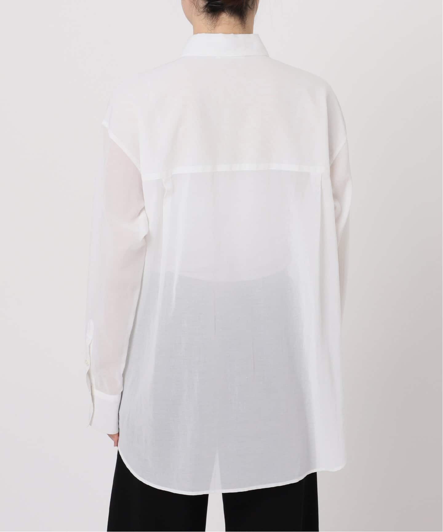 Minimal Sheer シャツ（シャツ／ブラウス）｜Deuxieme Classe