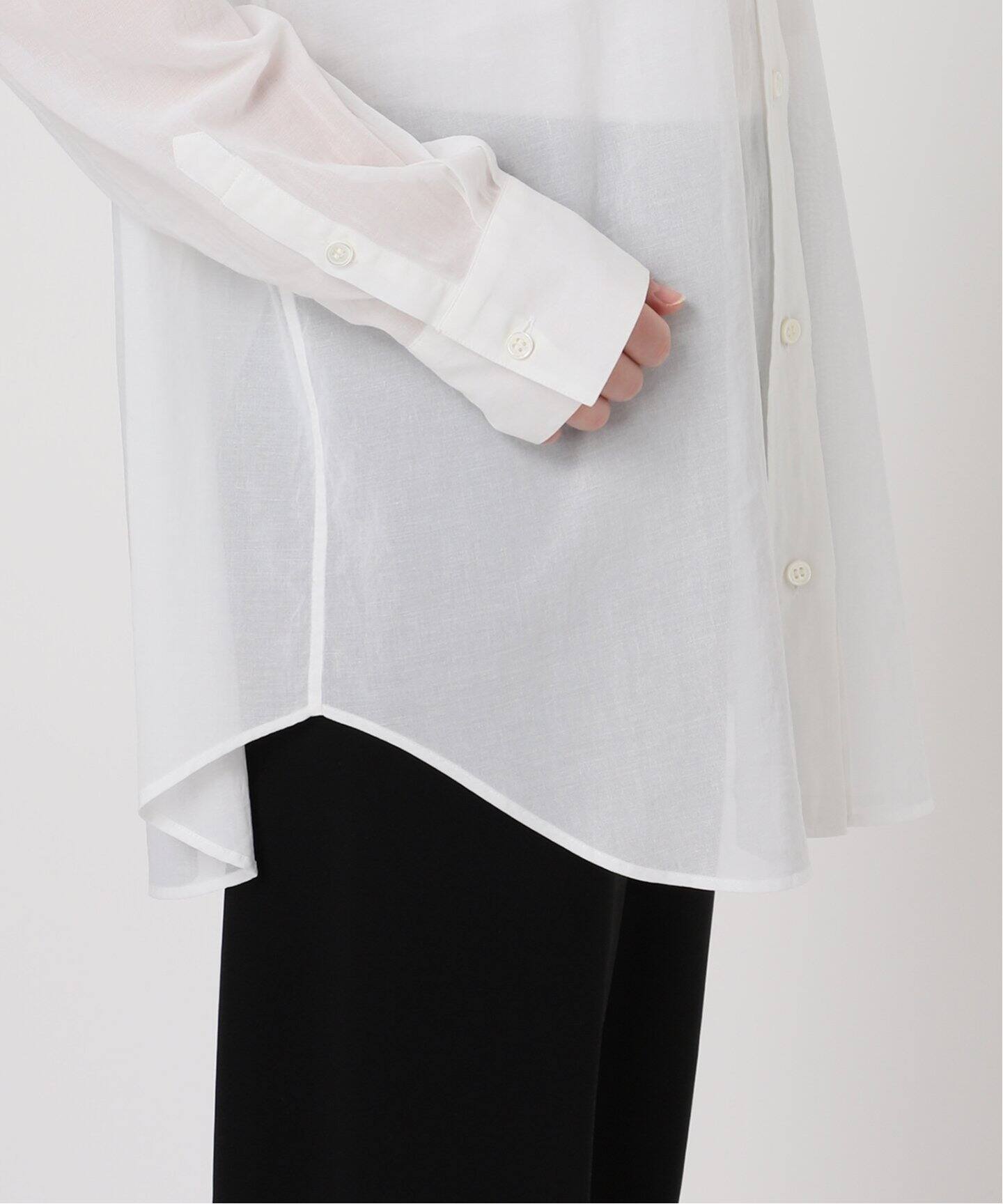 Minimal Sheer シャツ（シャツ／ブラウス）｜Deuxieme Classe